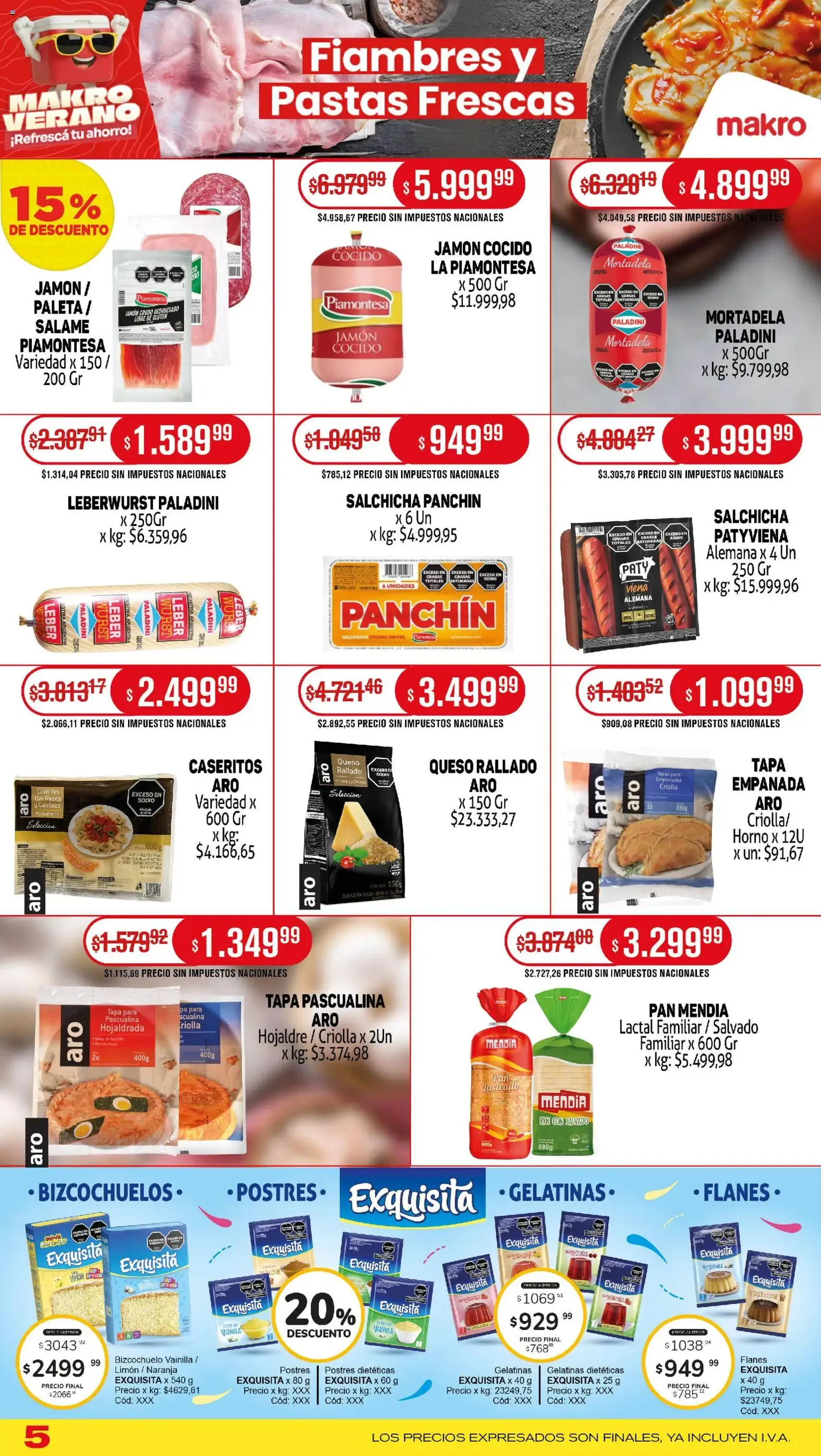 Makro ofertas - folleto válido desde 02/01/2026 página 5 de 20