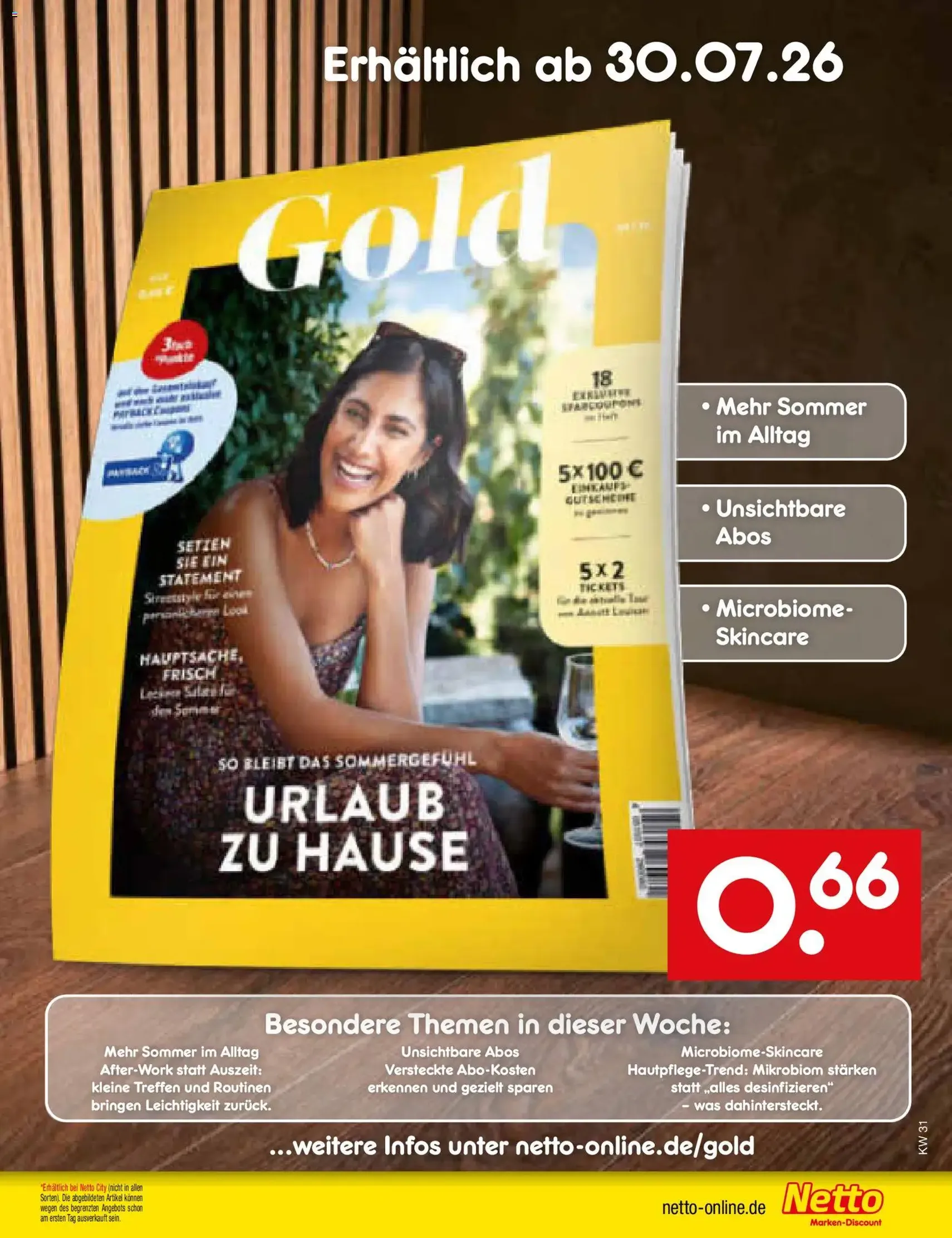 Netto Marken-Discount Prospekt - Gültiger Prospekt ab 27.07.2026, Seite 69 von insgesamt 71