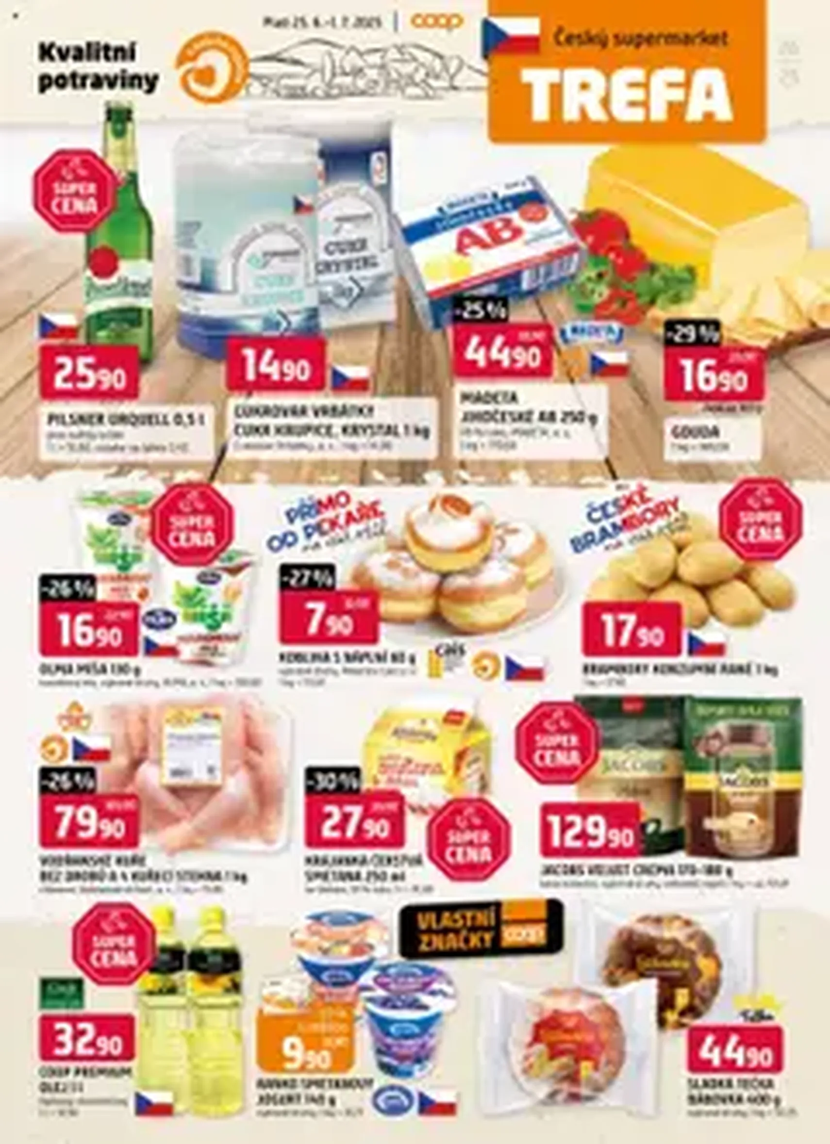 Trefa leták - platný leták od 25.06.2025 strana 1 z 1