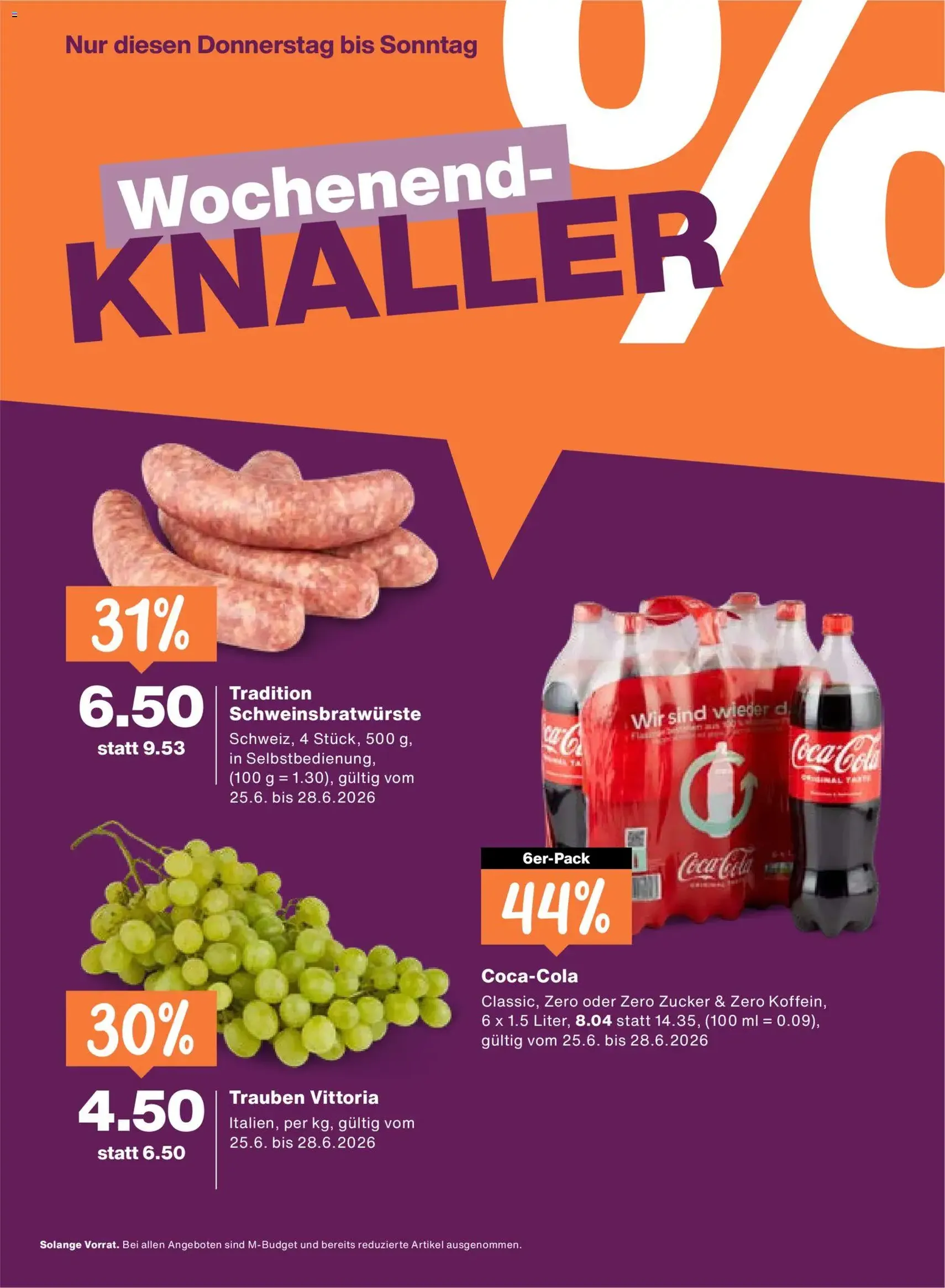 Migros aktionen - Gültiger Prospekt ab 25.06.2026, Seite 24 von insgesamt 24