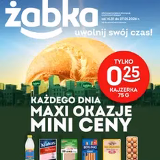 Żabka Gazetka - podgląd gazetki ważnej od 14.01.2026