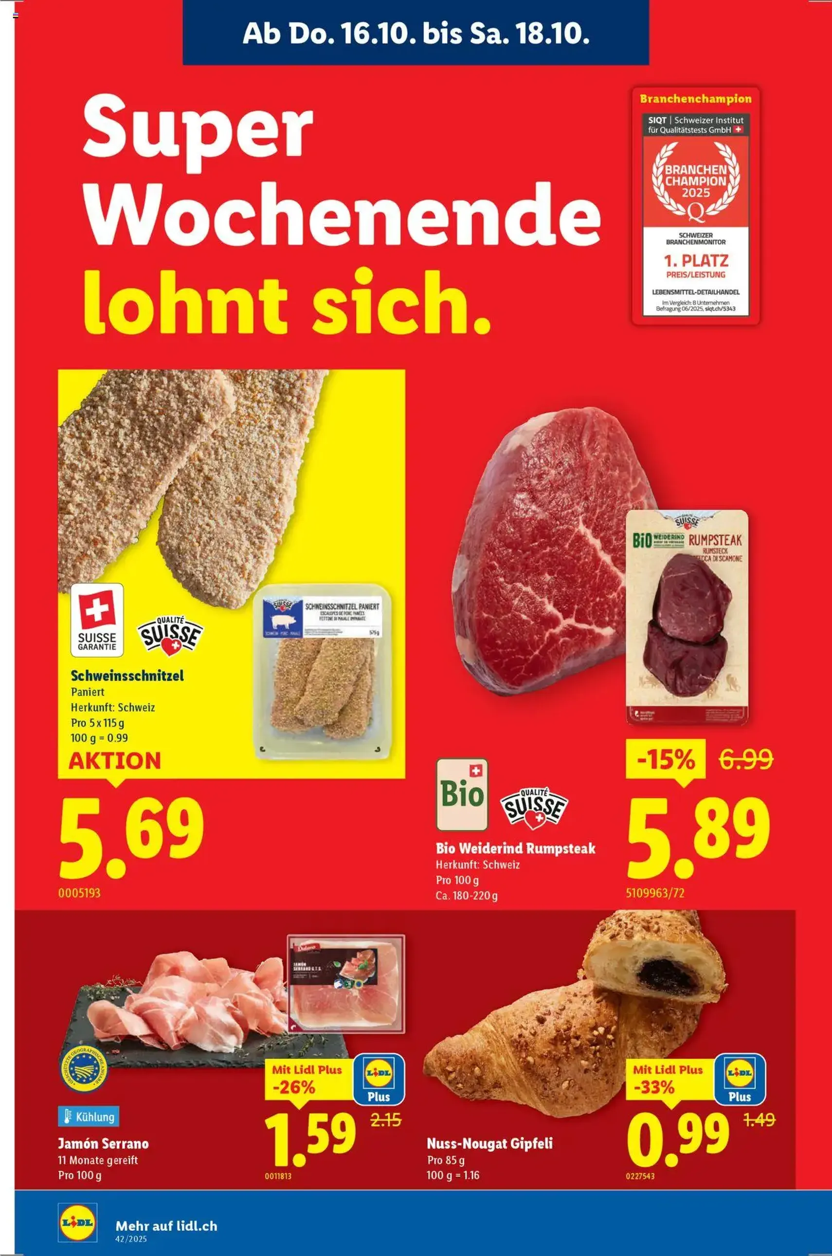 Lidl Aktionen - Gültiger Prospekt ab 16.10.2025, Seite 2 von insgesamt 32 Lidl Aktionen - Gültiger Prospekt ab 16.10.2025, Seite 2 von insgesamt 32