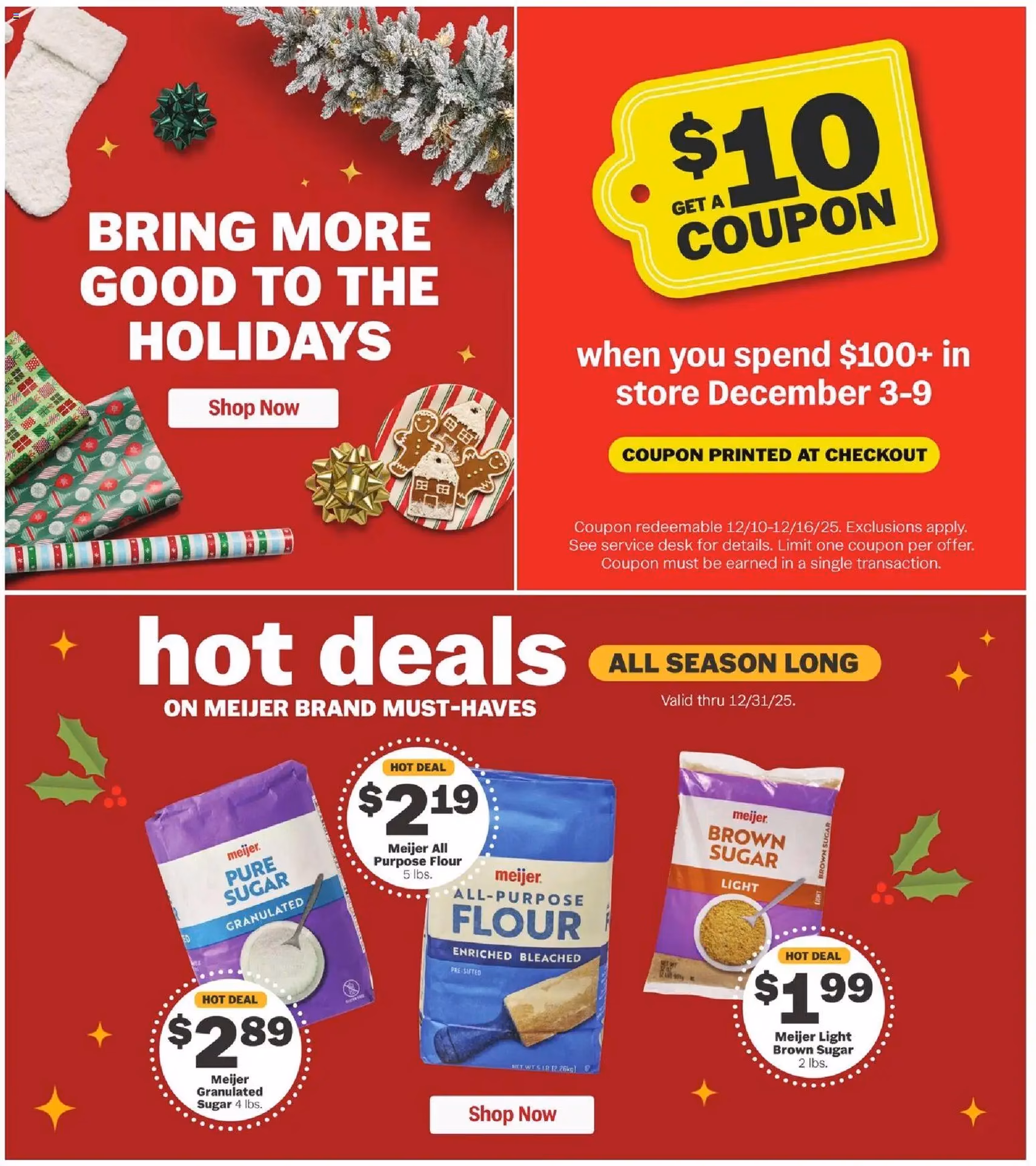 Meijer Weekly Ad - valid flyer from 12/03/2025, page 35 of 39