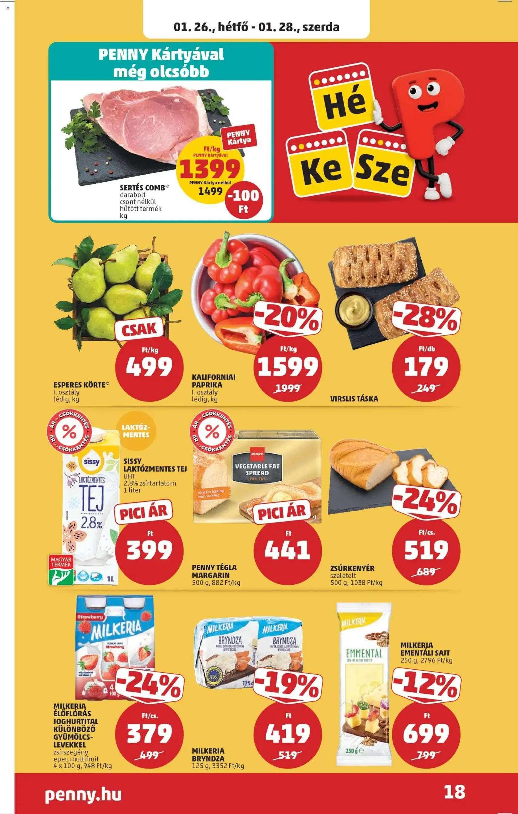 PENNY Akciós újság - 2026.01.22. érvényes szórólap 22 oldal 36 oldalból