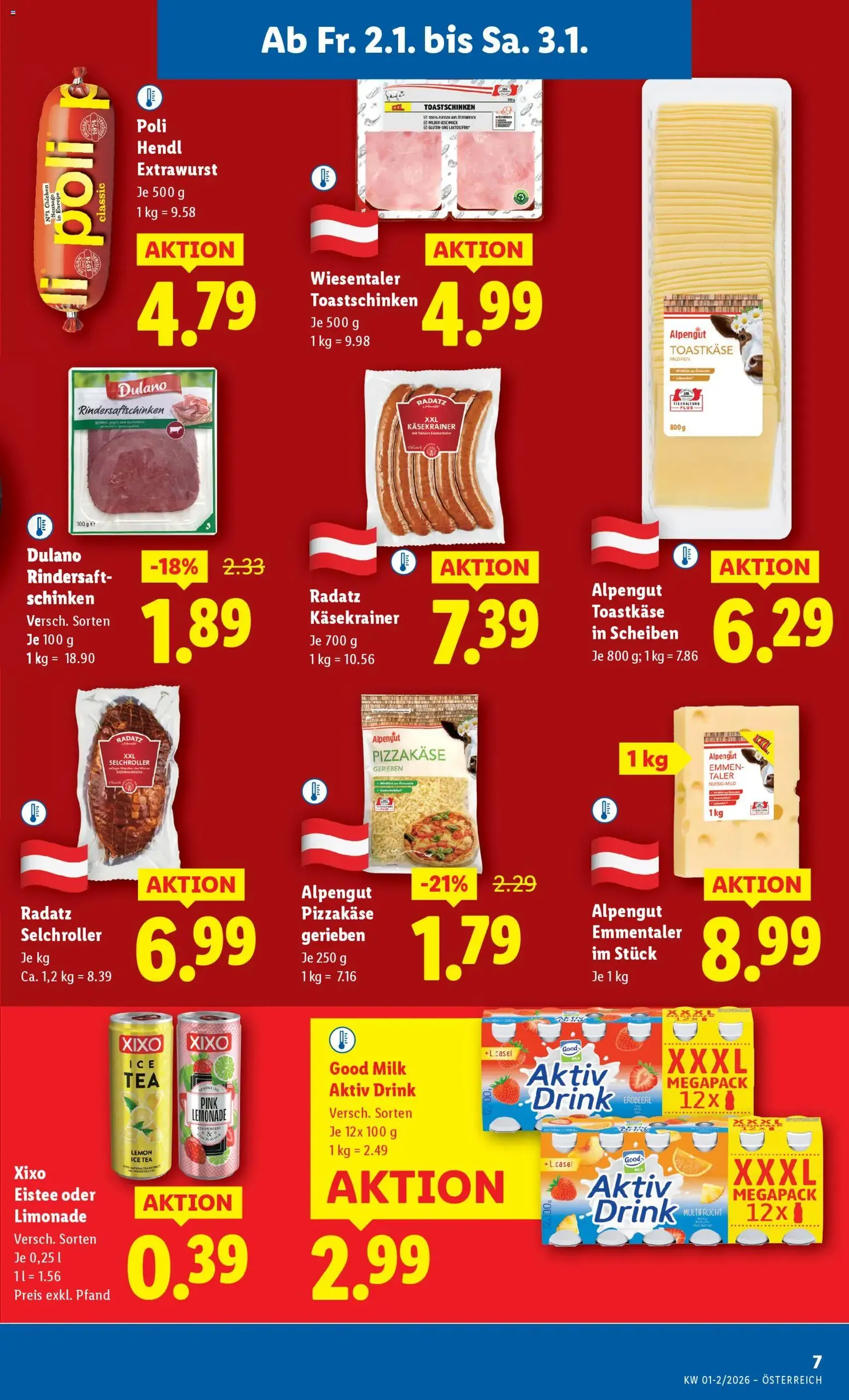 Lidl Flugblatt - Gültiger Prospekt ab 02.01.2026, Seite 9 von insgesamt 45