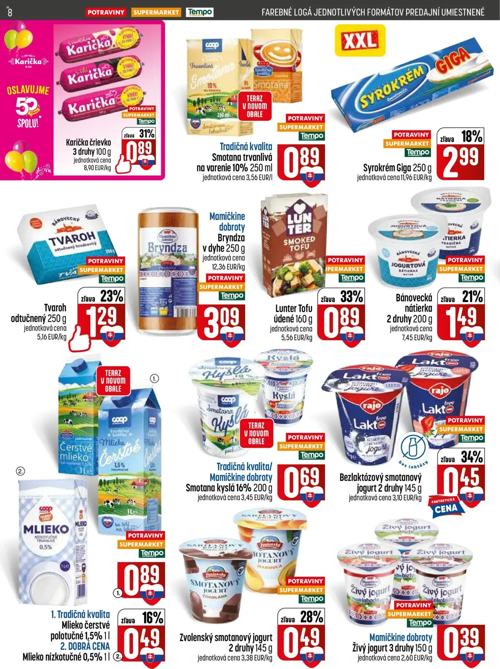 COOP Jednota leták - platný leták od 18.06.2026 strana 8 z 32