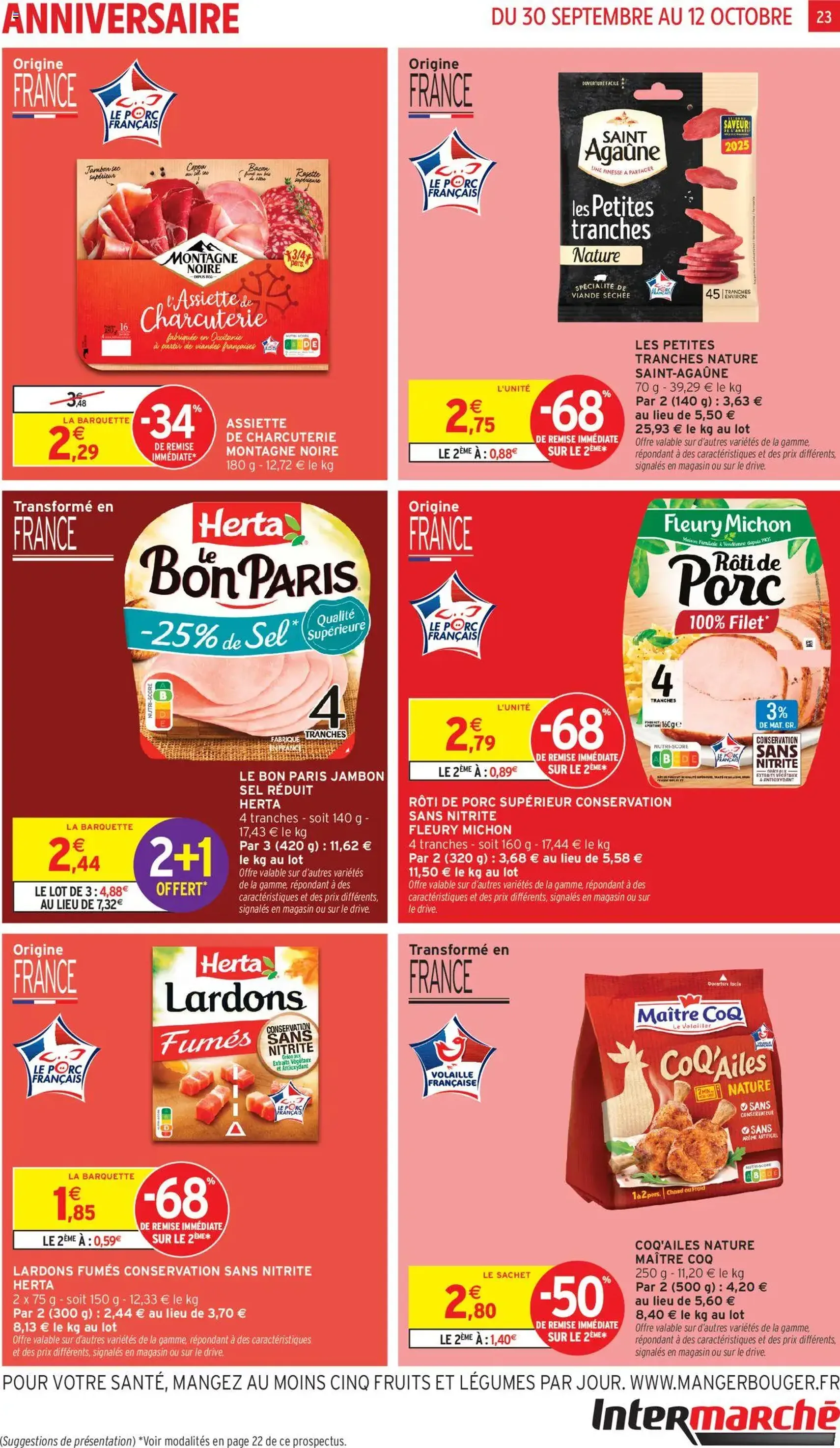 Intermarché - C'est encore notre très gros anniversaire - brochure valable à partir du 30/09/2025, page 23 sur 52