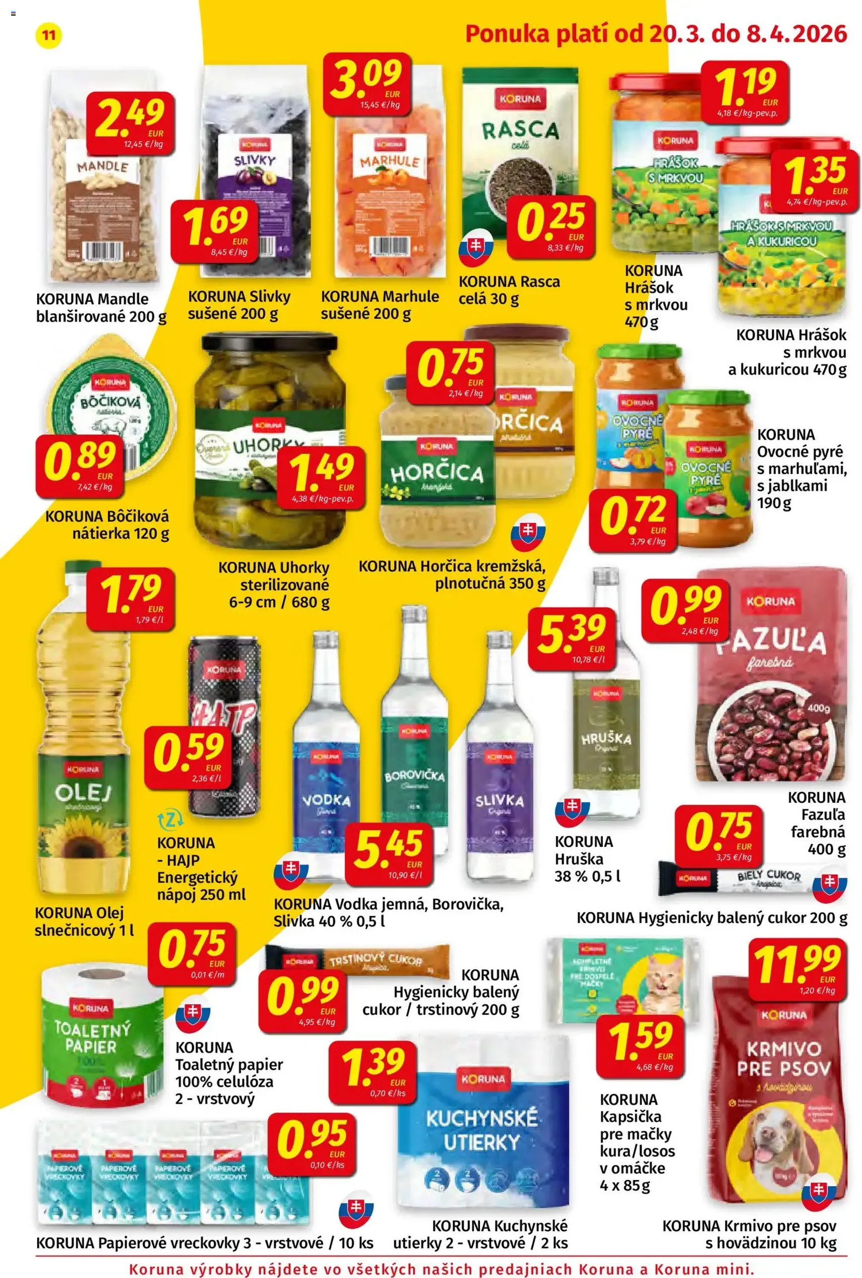 Koruna leták - platný leták od 20.03.2026 strana 11 z 28