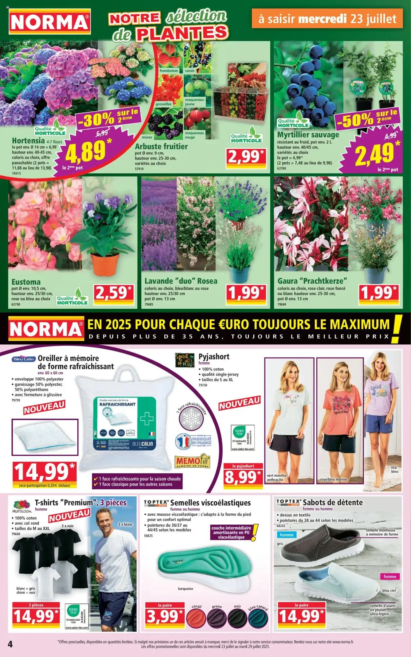 Norma catalogue - brochure valable à partir du 23/07/2025, page 4 sur 12 Norma catalogue - brochure valable à partir du 23/07/2025, page 4 sur 12
