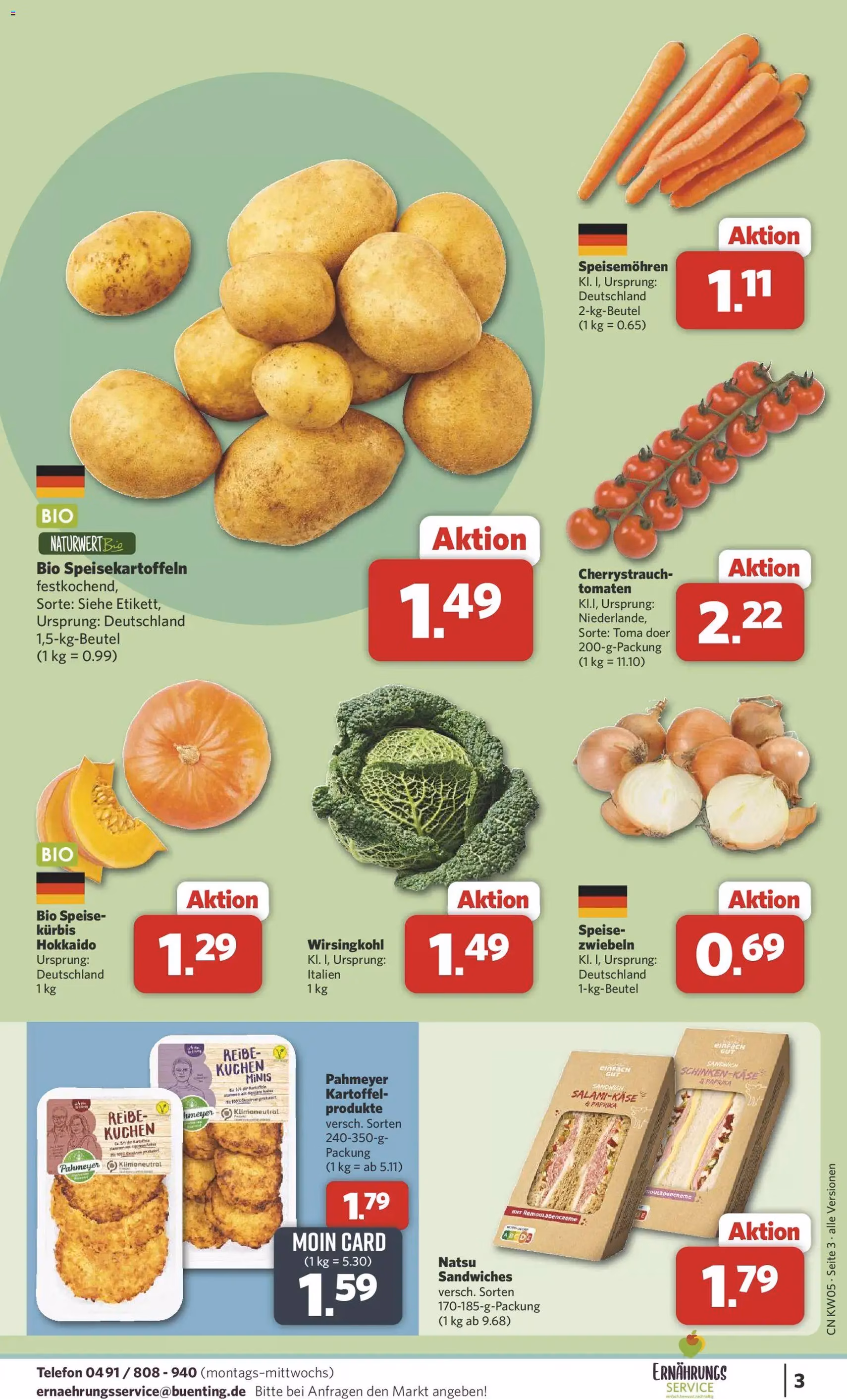 Combi Prospekt - Gültiger Prospekt ab 26.01.2026, Seite 3 von insgesamt 31