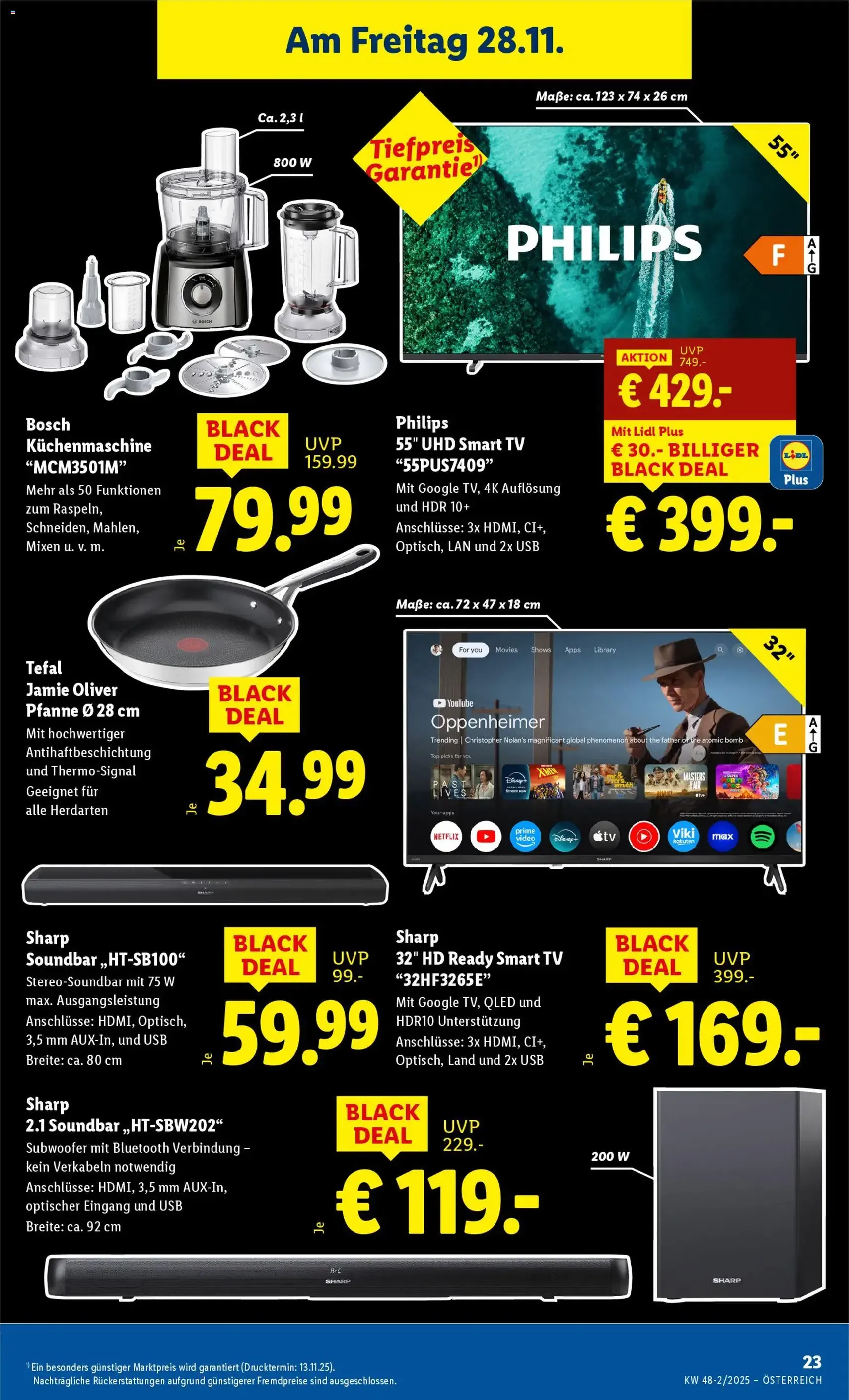Lidl - Black Friday - Gültiger Prospekt ab 27.11.2025, Seite 25 von insgesamt 52