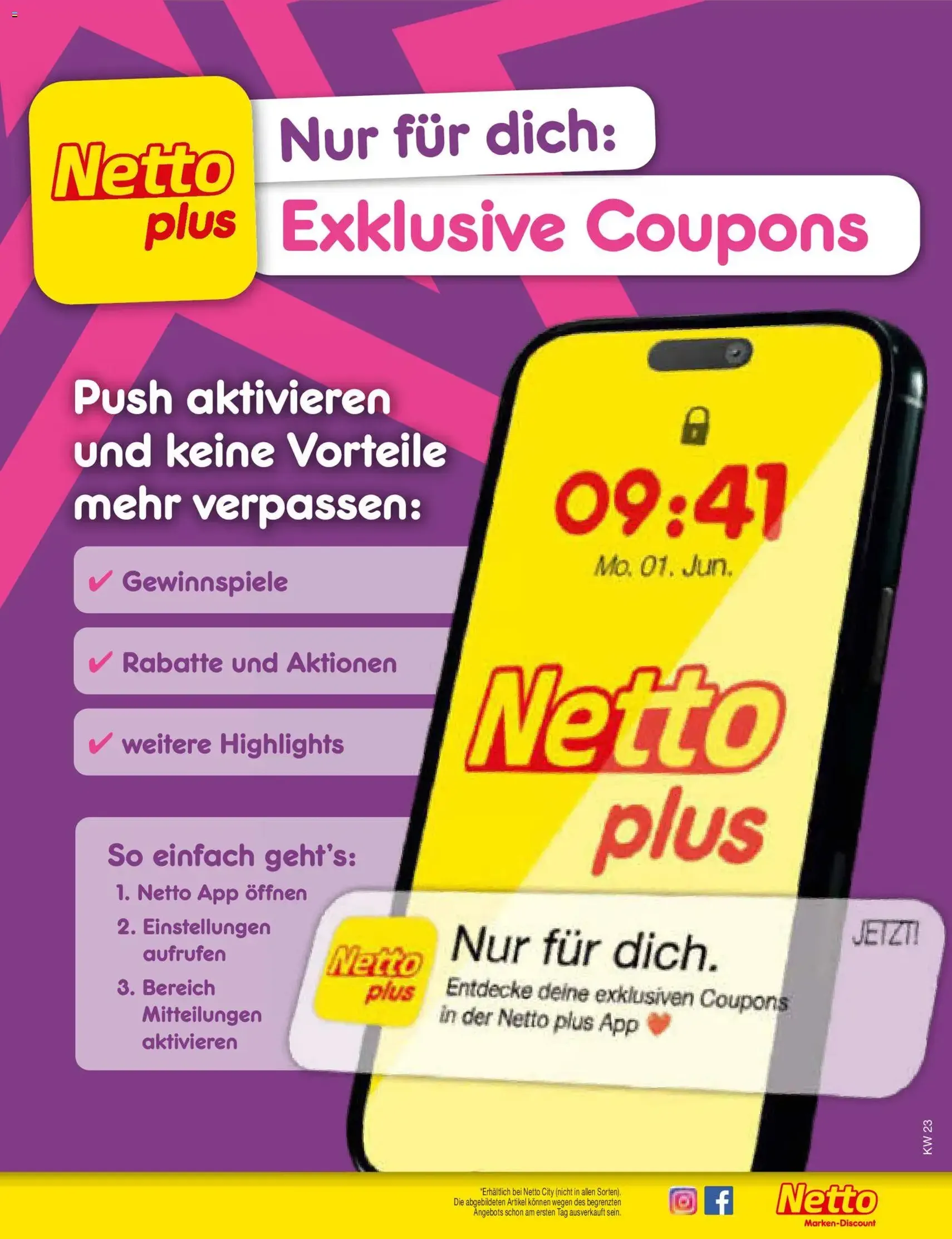 Netto Marken-Discount Prospekt - Gültiger Prospekt ab 01.06.2026, Seite 66 von insgesamt 66