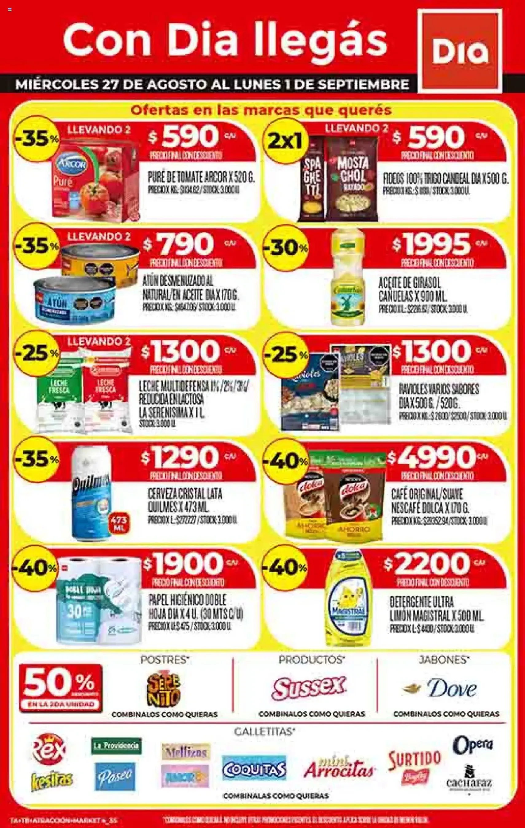 Supermercado DIA Ofertas - folleto válido desde 27/08/2025 página 1 de 56