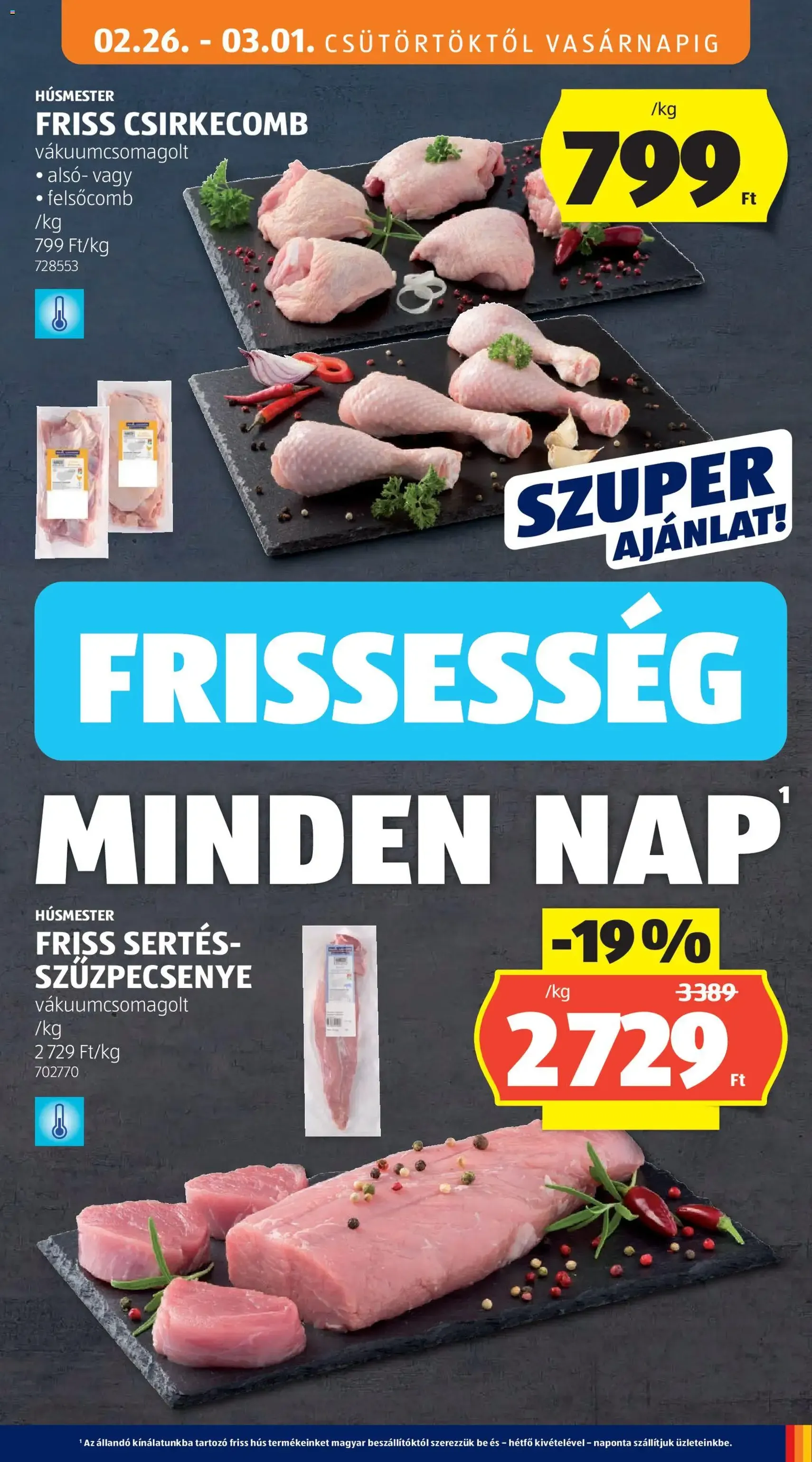 Aldi Akciós újság - 2026.02.26. érvényes szórólap 5 oldal 52 oldalból