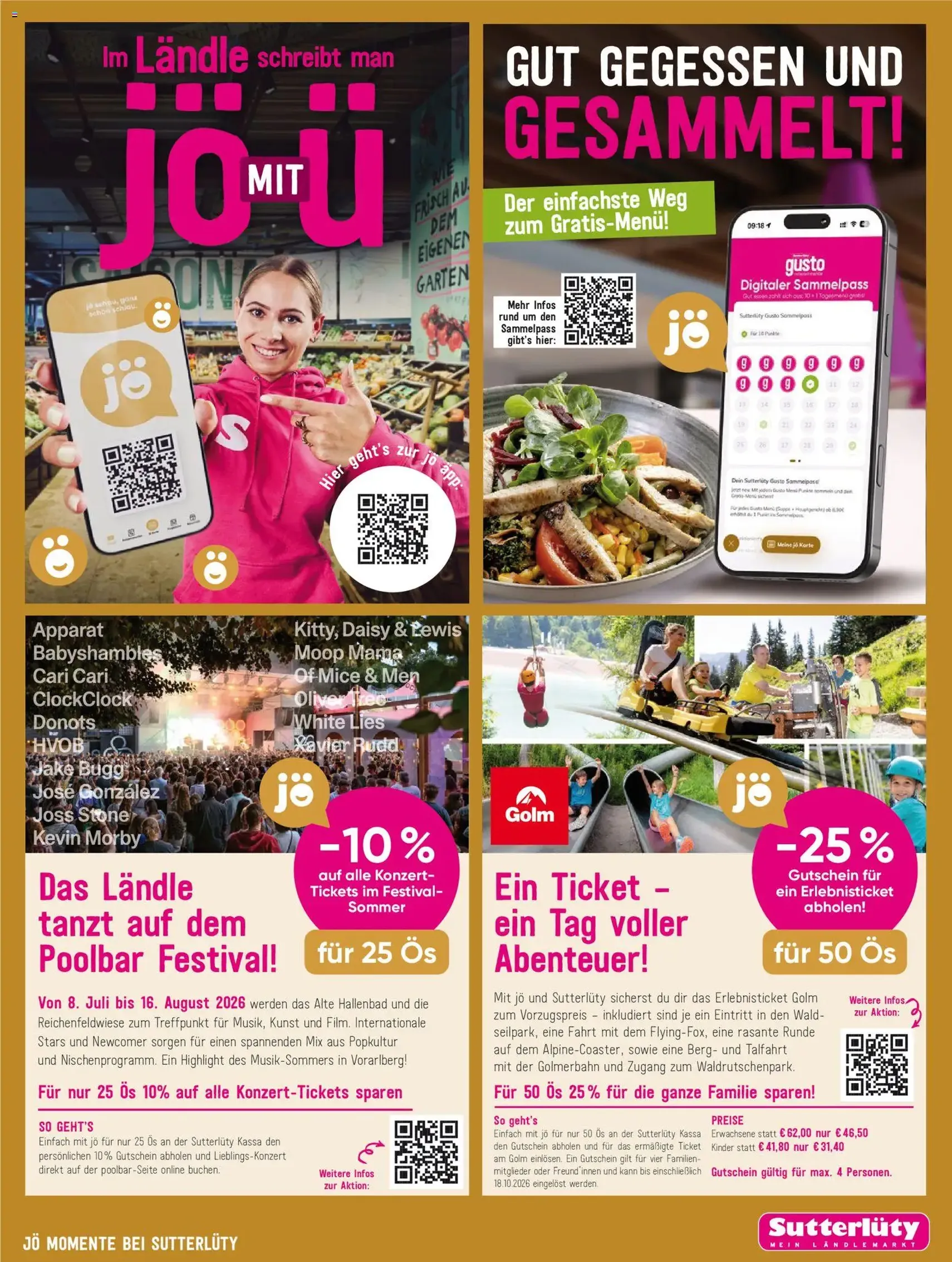 Sutterlüty Flugblatt - Gültiger Prospekt ab 30.07.2026, Seite 19 von insgesamt 20