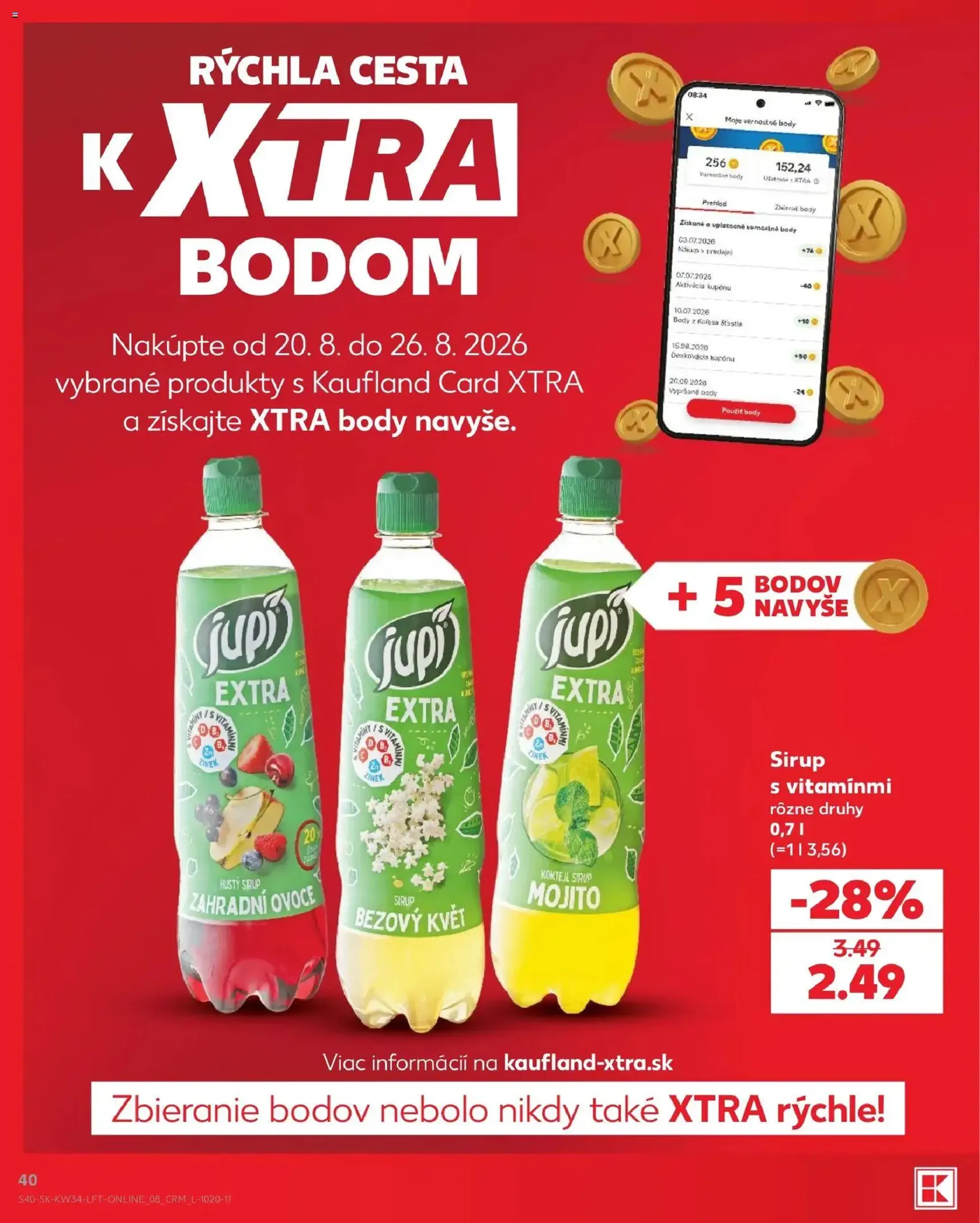 Kaufland leták - platný leták od 20.08.2026 strana 40 z 76