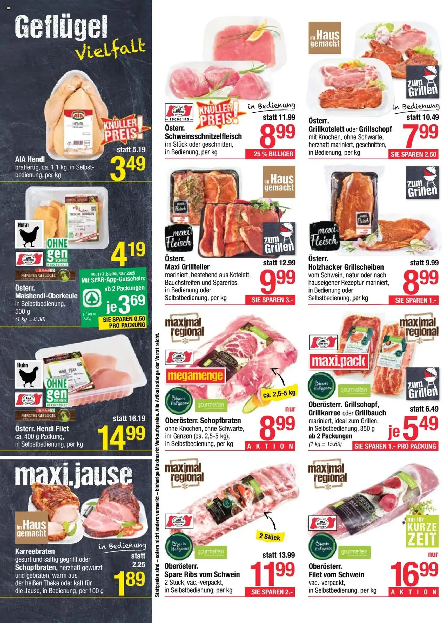 Maximarkt Flugblatt - Gültiger Prospekt ab 21.07.2025, Seite 4 von insgesamt 20 Maximarkt Flugblatt - Gültiger Prospekt ab 21.07.2025, Seite 4 von insgesamt 20