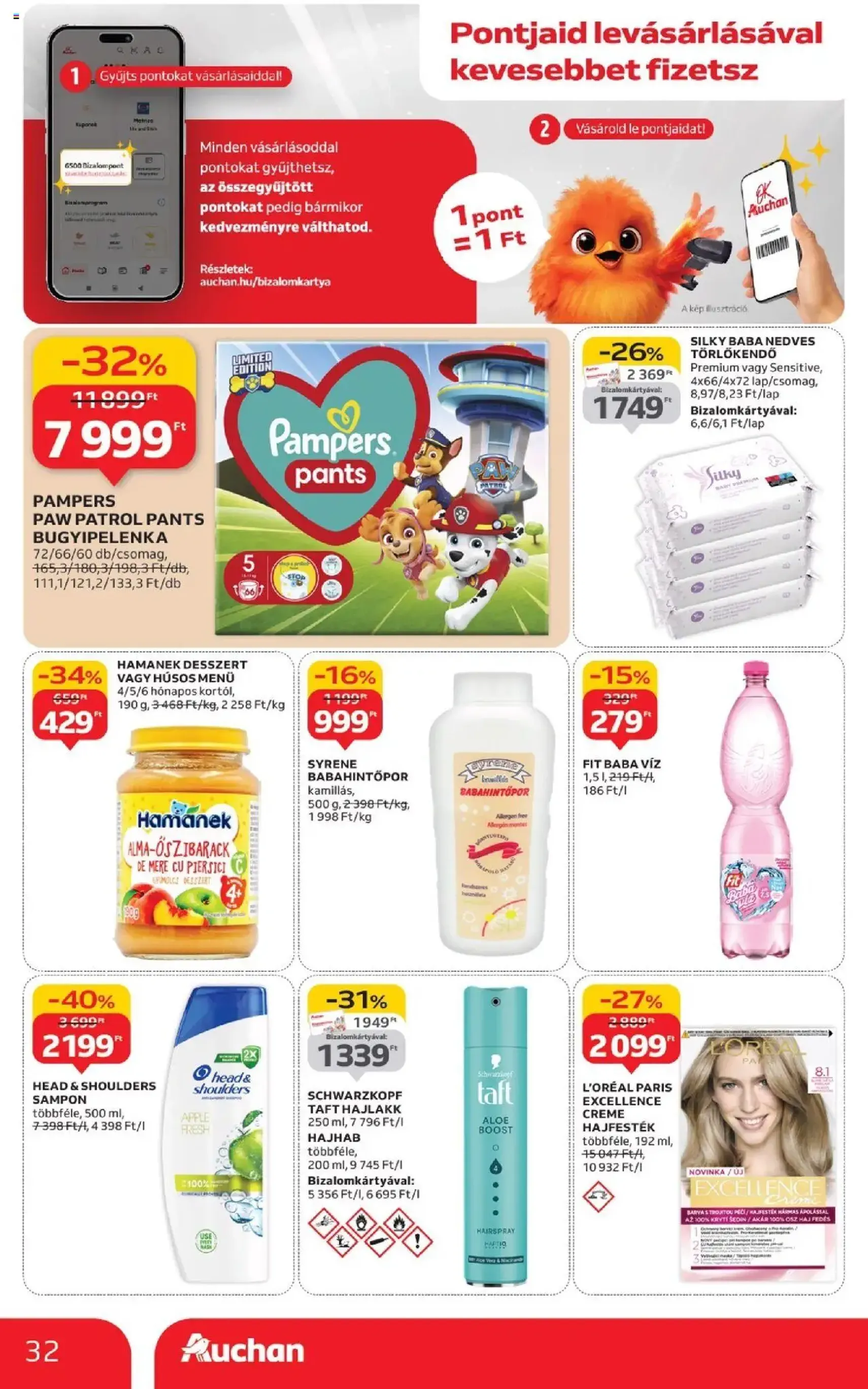 Auchan Akciós újság - 2025.09.25. érvényes szórólap 32 oldal 48 oldalból