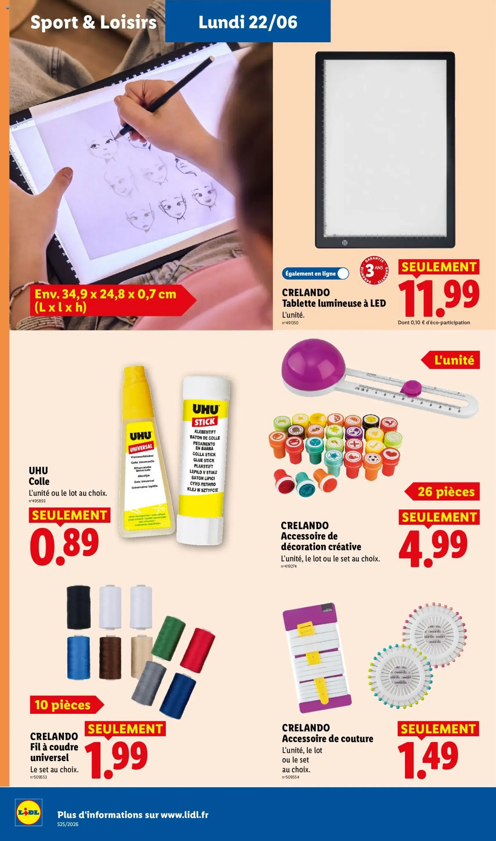 LIDL catalogue - brochure valable à partir du 18/06/2026, page 48 sur 60