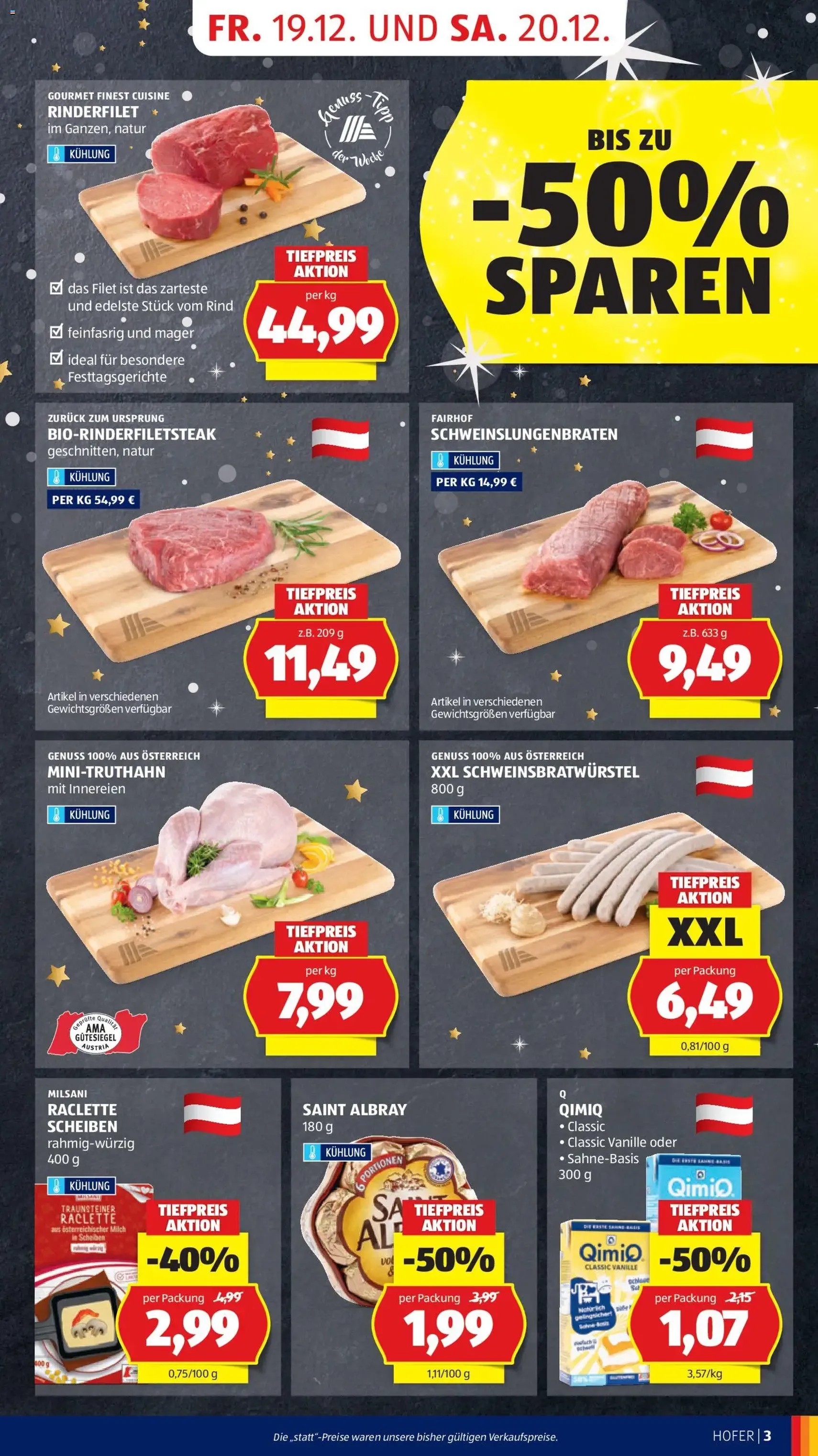 Hofer Flugblatt - Gültiger Prospekt ab 19.12.2025, Seite 5 von insgesamt 41