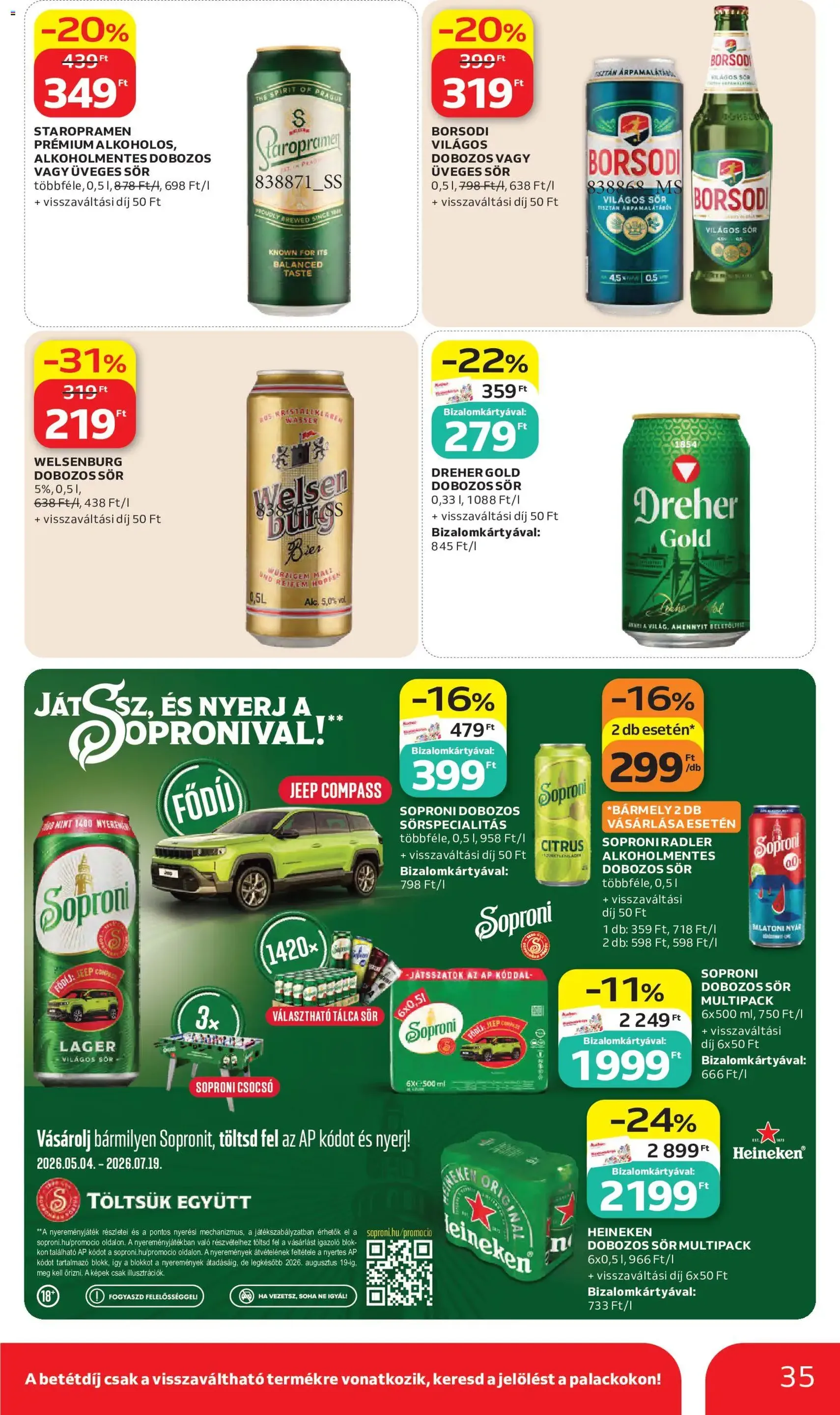 Auchan akciós újság - 2026.05.28. érvényes szórólap 35 oldal 58 oldalból