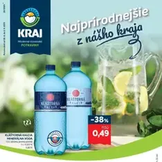 Kraj leták - náhľad letáku platný od 28.08.2025