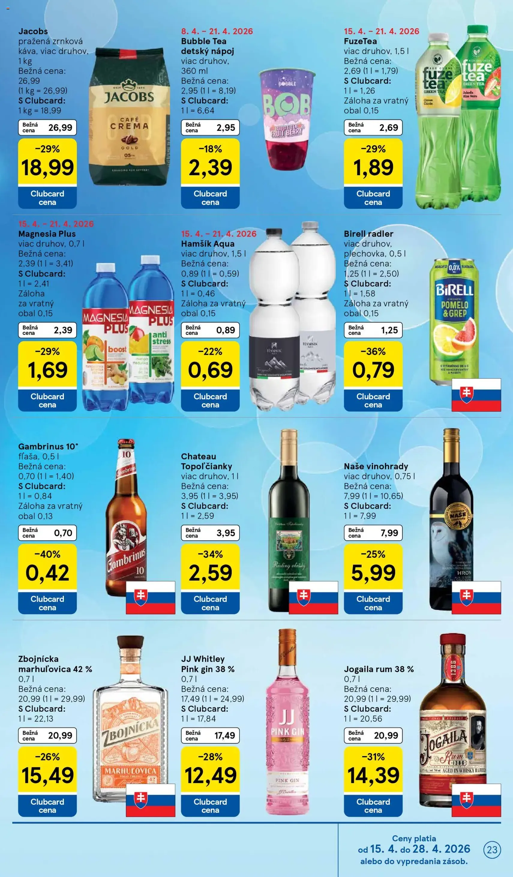 Tesco Hypermarket - leták - platný leták od 15.04.2026 strana 23 z 37