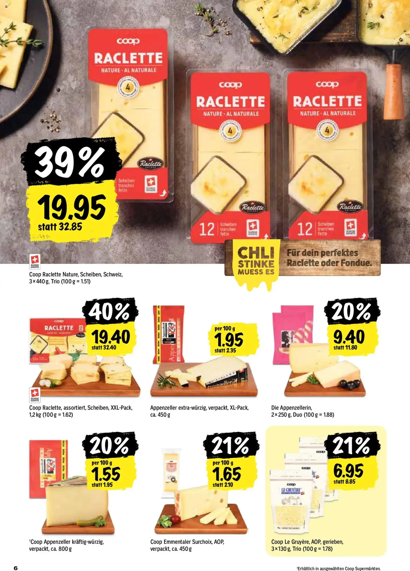 Coop aktionen - Gültiger Prospekt ab 29.10.2026, Seite 6 von insgesamt 28