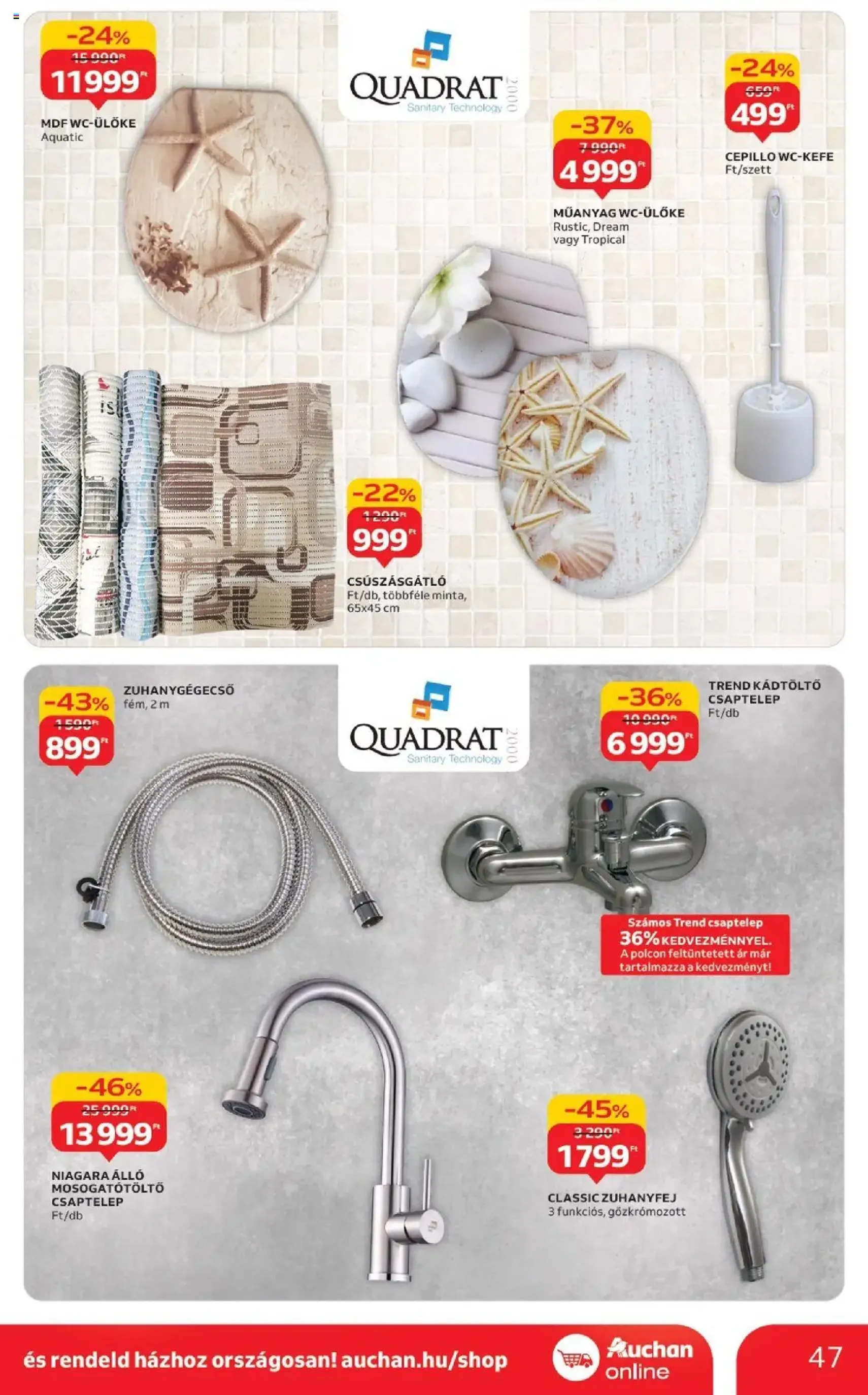 Auchan Akciós újság - 2025.09.04. érvényes szórólap 47 oldal 52 oldalból Auchan Akciós újság - 2025.09.04. érvényes szórólap 47 oldal 52 oldalból