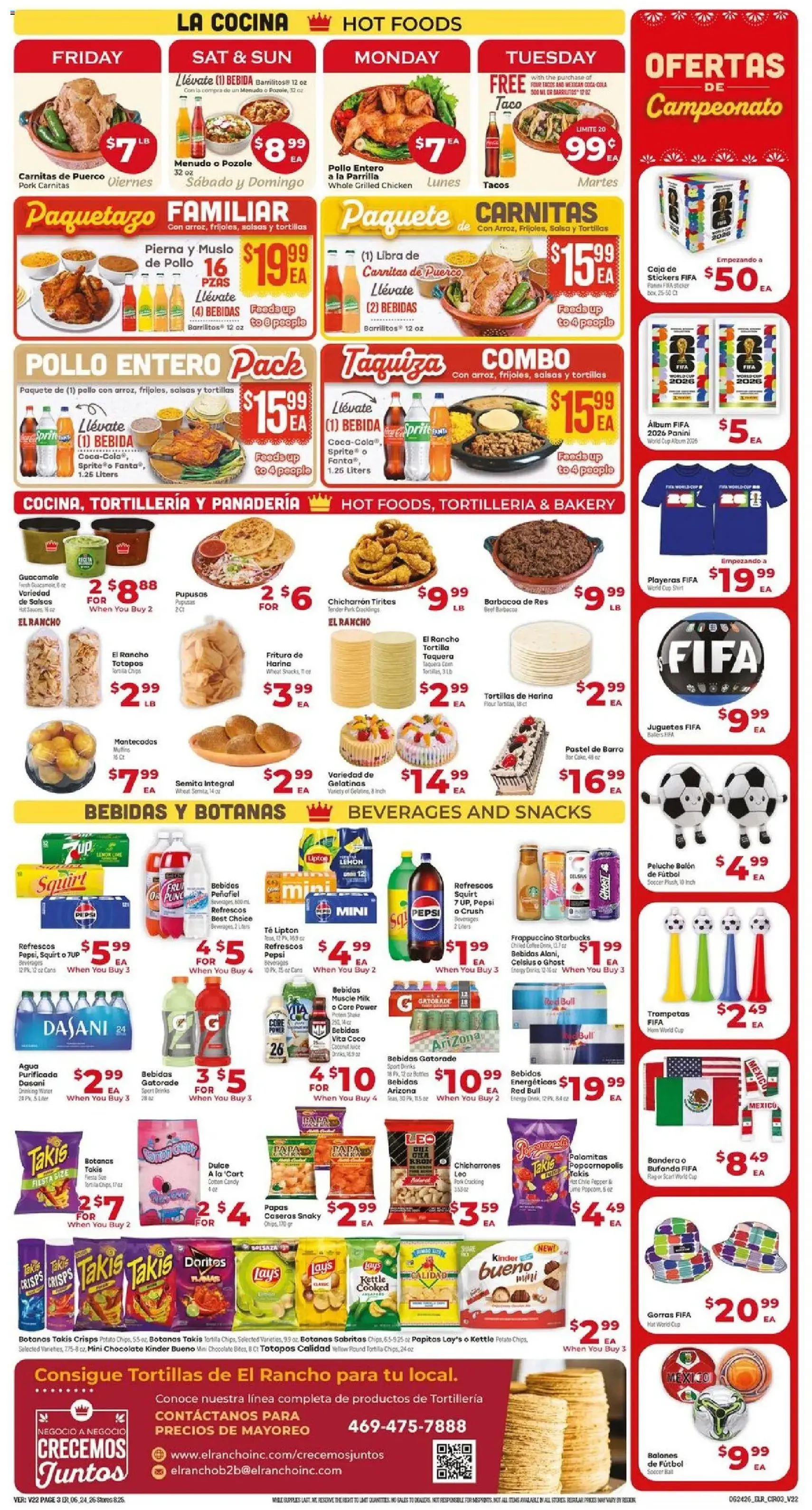 El Rancho Weekly Ad - valid flyer from 06/24/2026, page 3 of 4