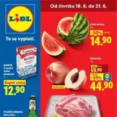 Lidl leták - náhled letáku platný od 18.06.2026