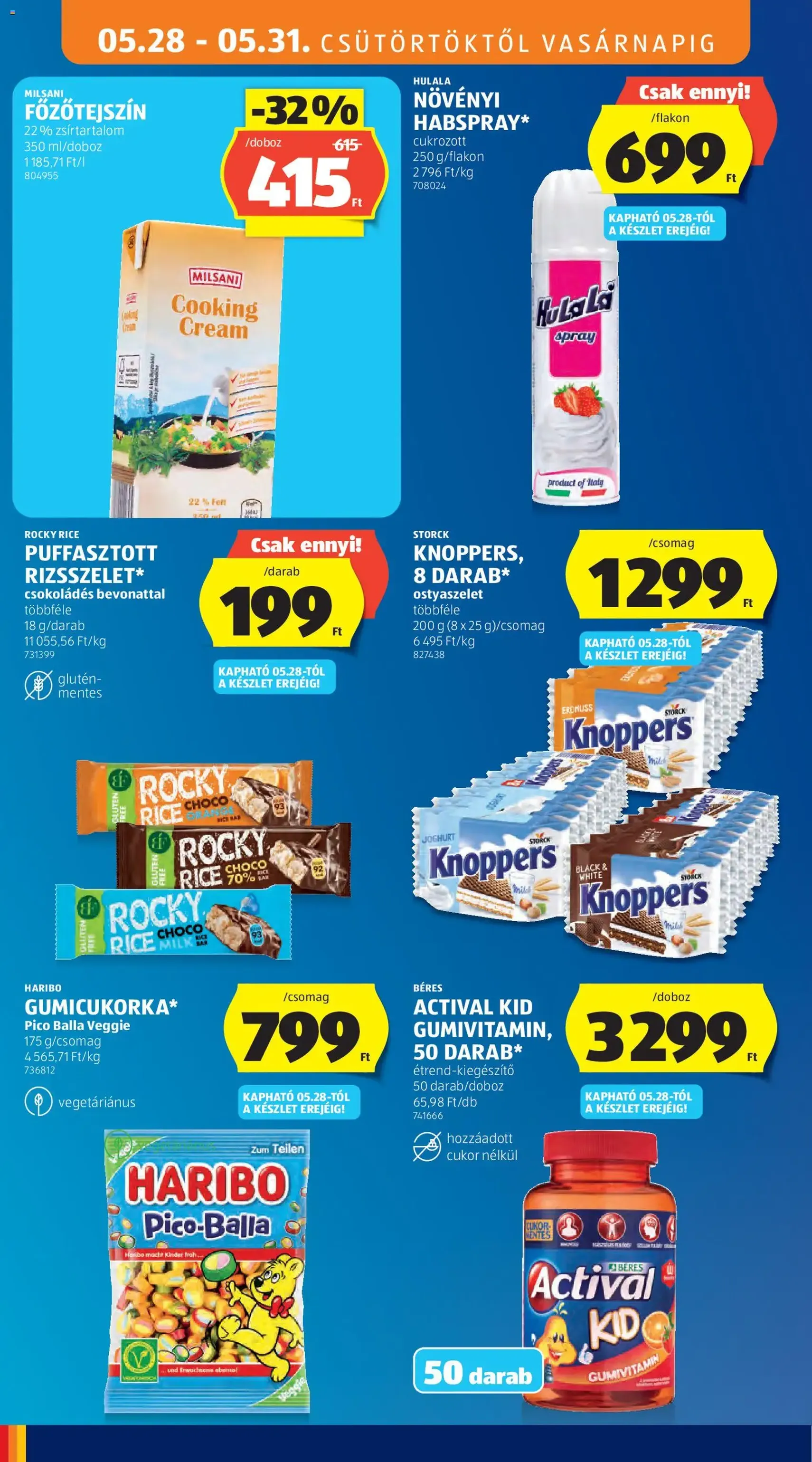 Aldi akciós újság - 2026.05.28. érvényes szórólap 16 oldal 60 oldalból