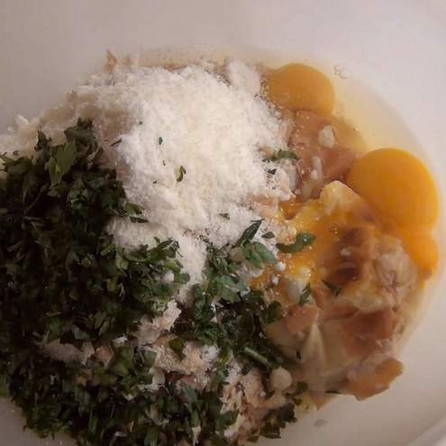 Polpette di pane - procedimento 1