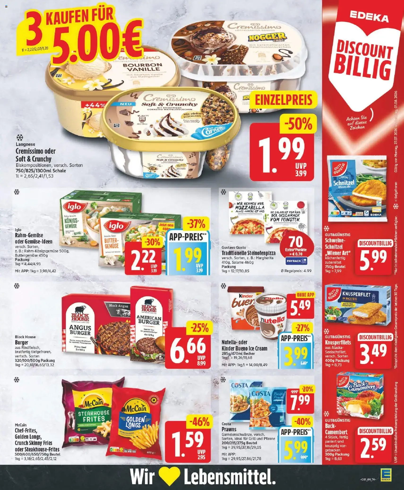Edeka Prospekt - Gültiger Prospekt ab 27.07.2026, Seite 9 von insgesamt 28