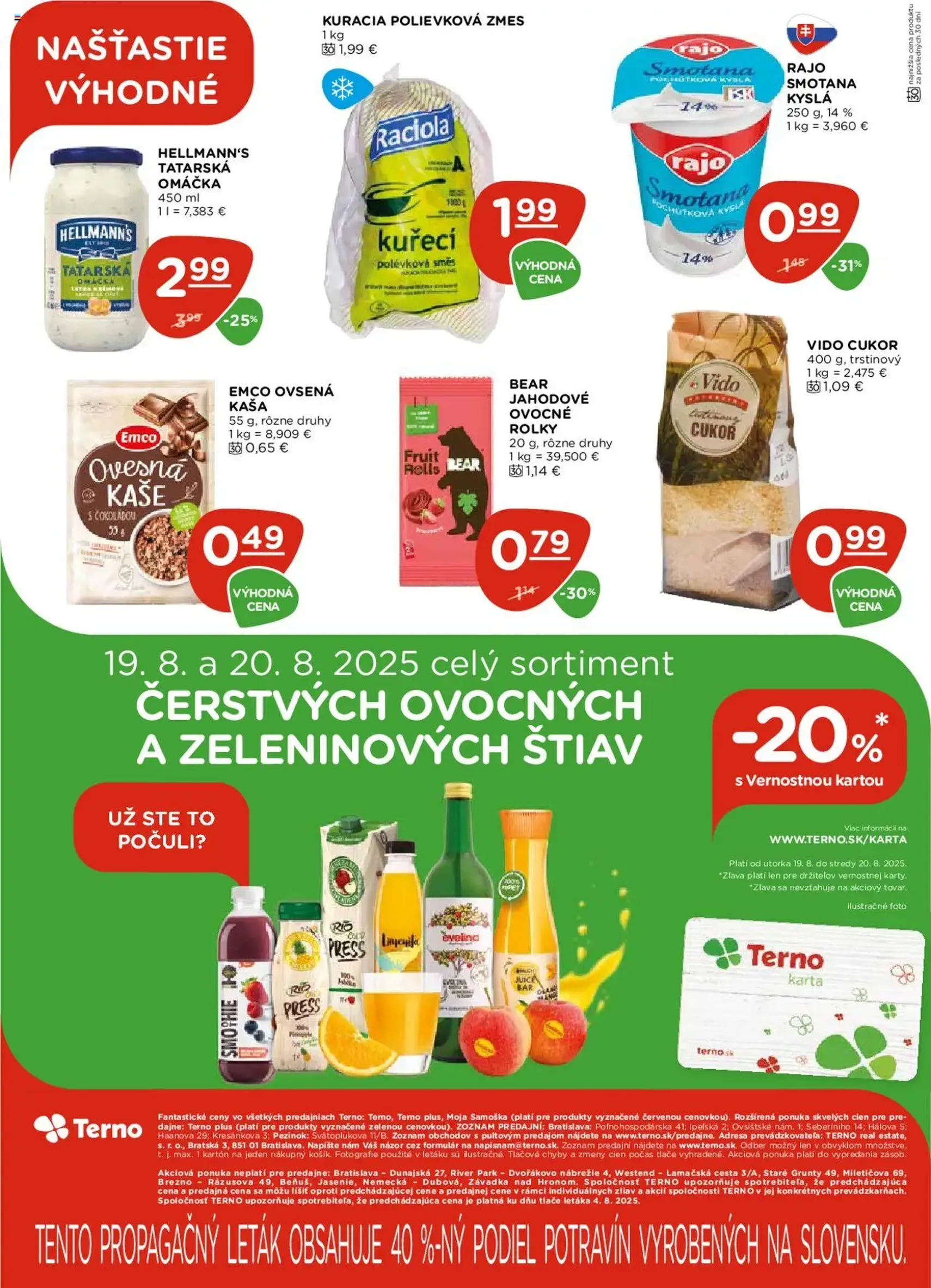 Terno leták - platný leták od 14.08.2025 strana 21 z 22