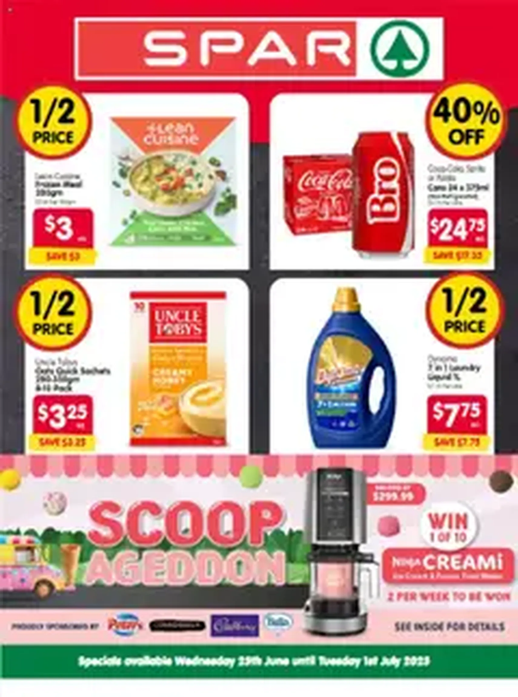 SPAR Catalogue ACT - valid flyer from 25/06/2025, page 1 of 1