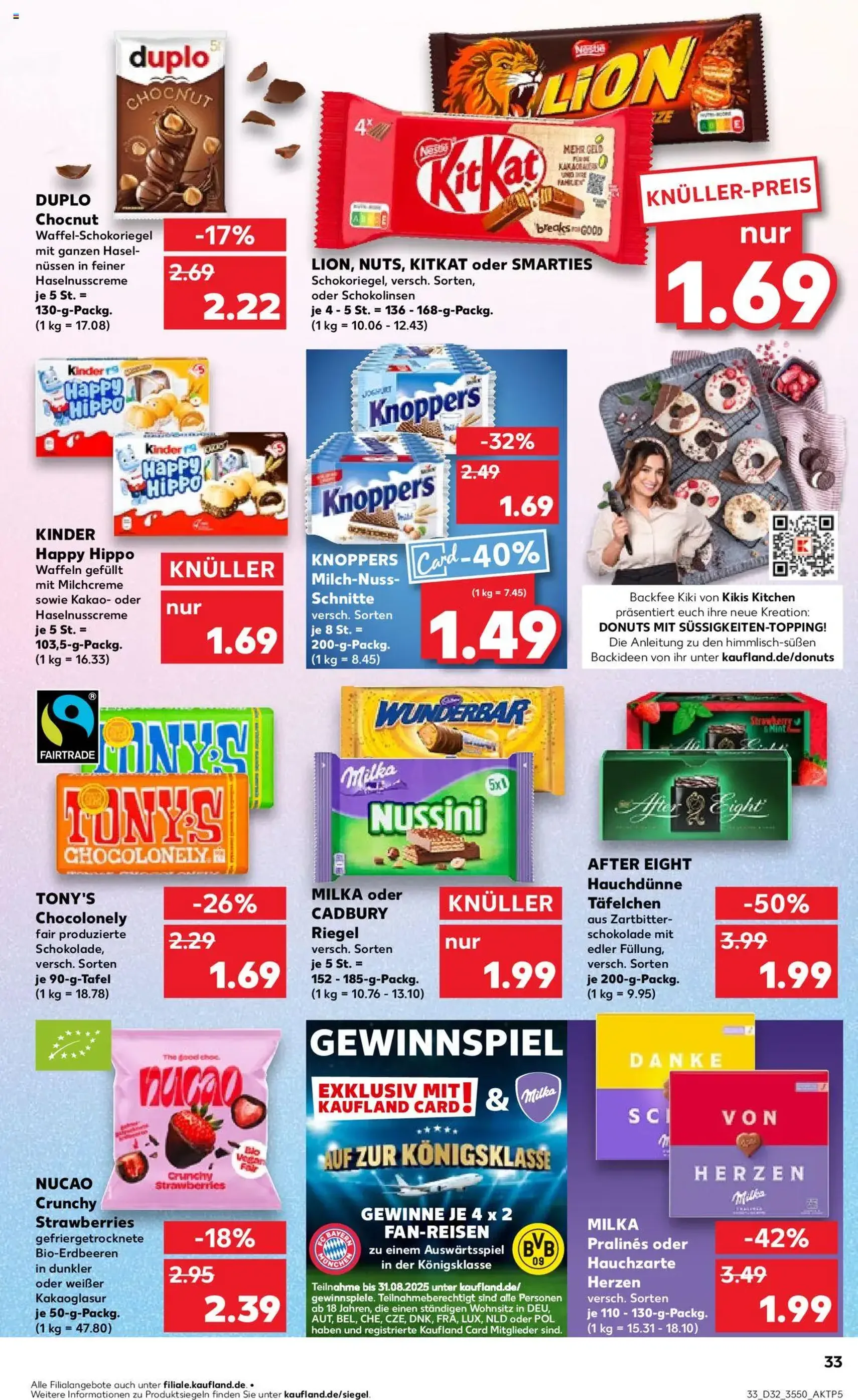 Kaufland Prospekt - Gültiger Prospekt ab 07.08.2025, Seite 33 von insgesamt 60 Kaufland Prospekt - Gültiger Prospekt ab 07.08.2025, Seite 33 von insgesamt 60