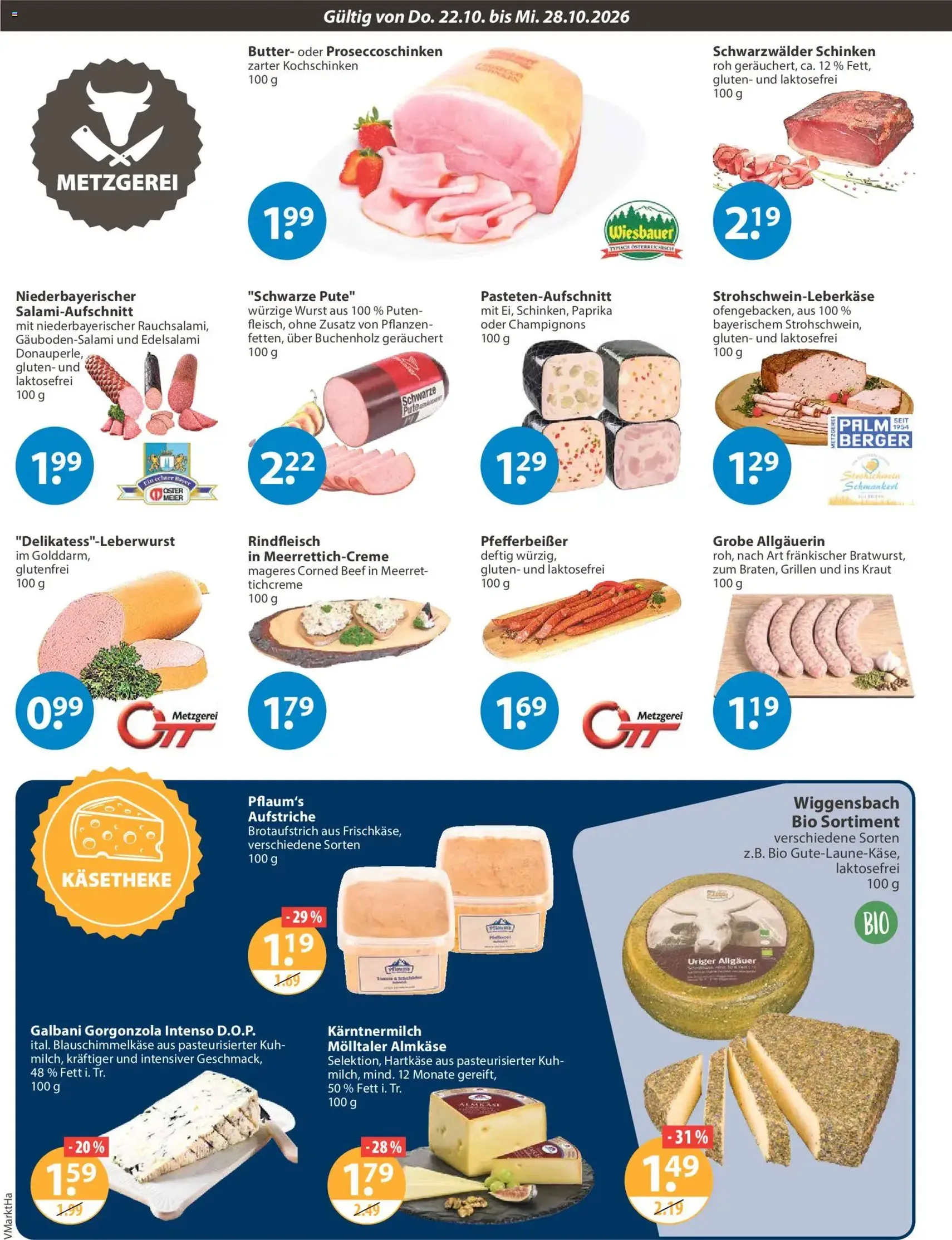 V-Markt Angebote - Gültiger Prospekt ab 22.10.2026, Seite 2 von insgesamt 30