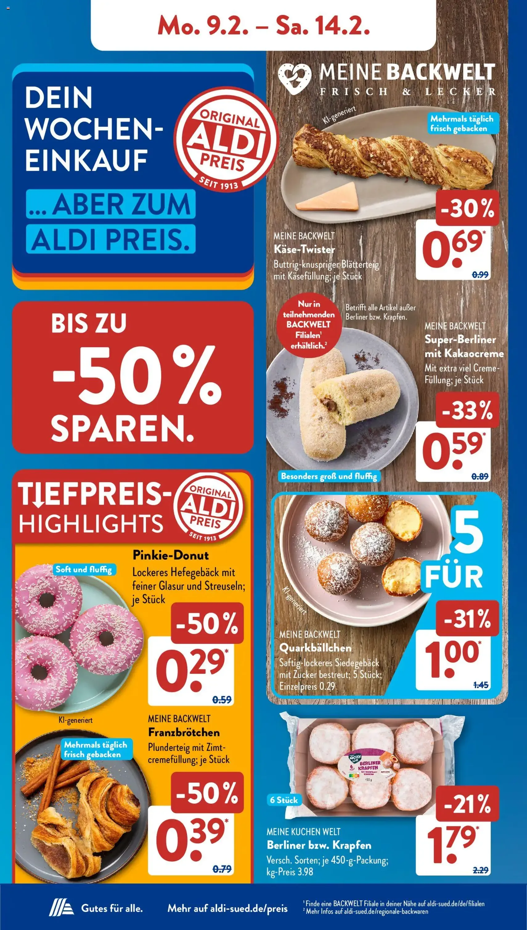 Aldi Süd Prospekt - Gültiger Prospekt ab 09.02.2026, Seite 6 von insgesamt 40