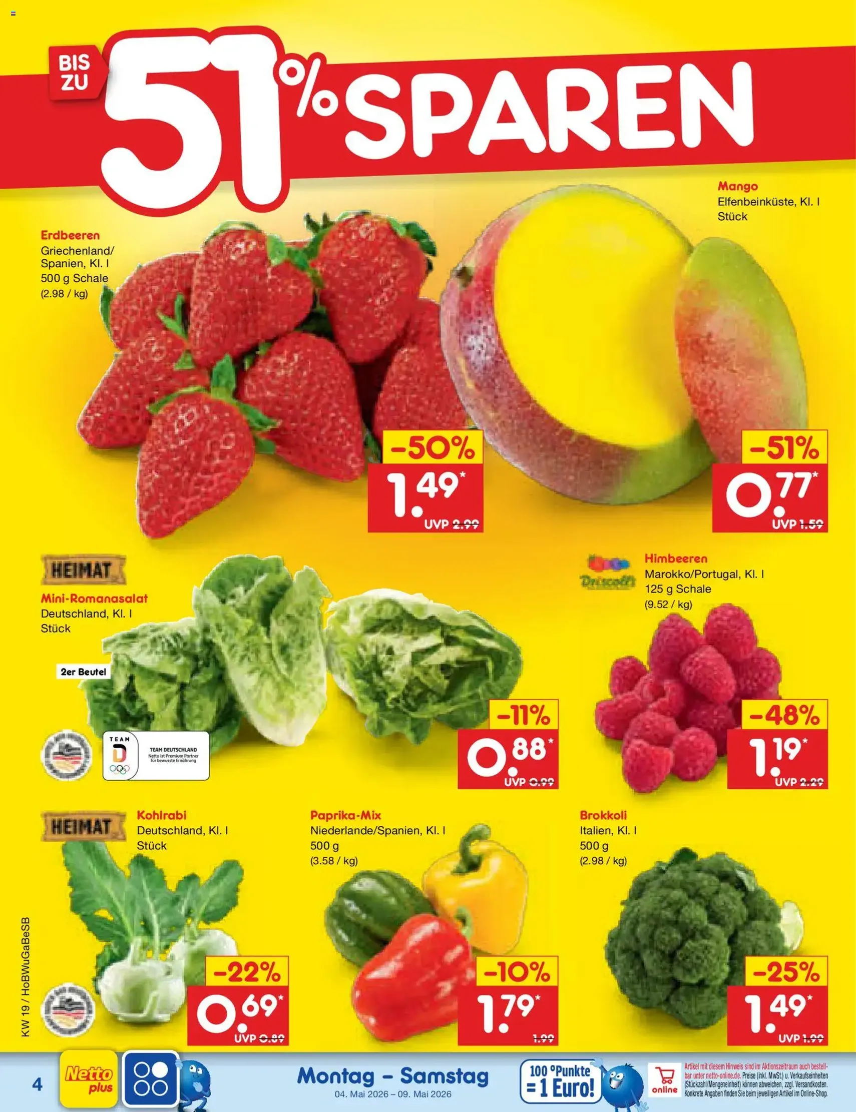 Netto Marken-Discount Prospekt - Gültiger Prospekt ab 04.05.2026, Seite 6 von insgesamt 75