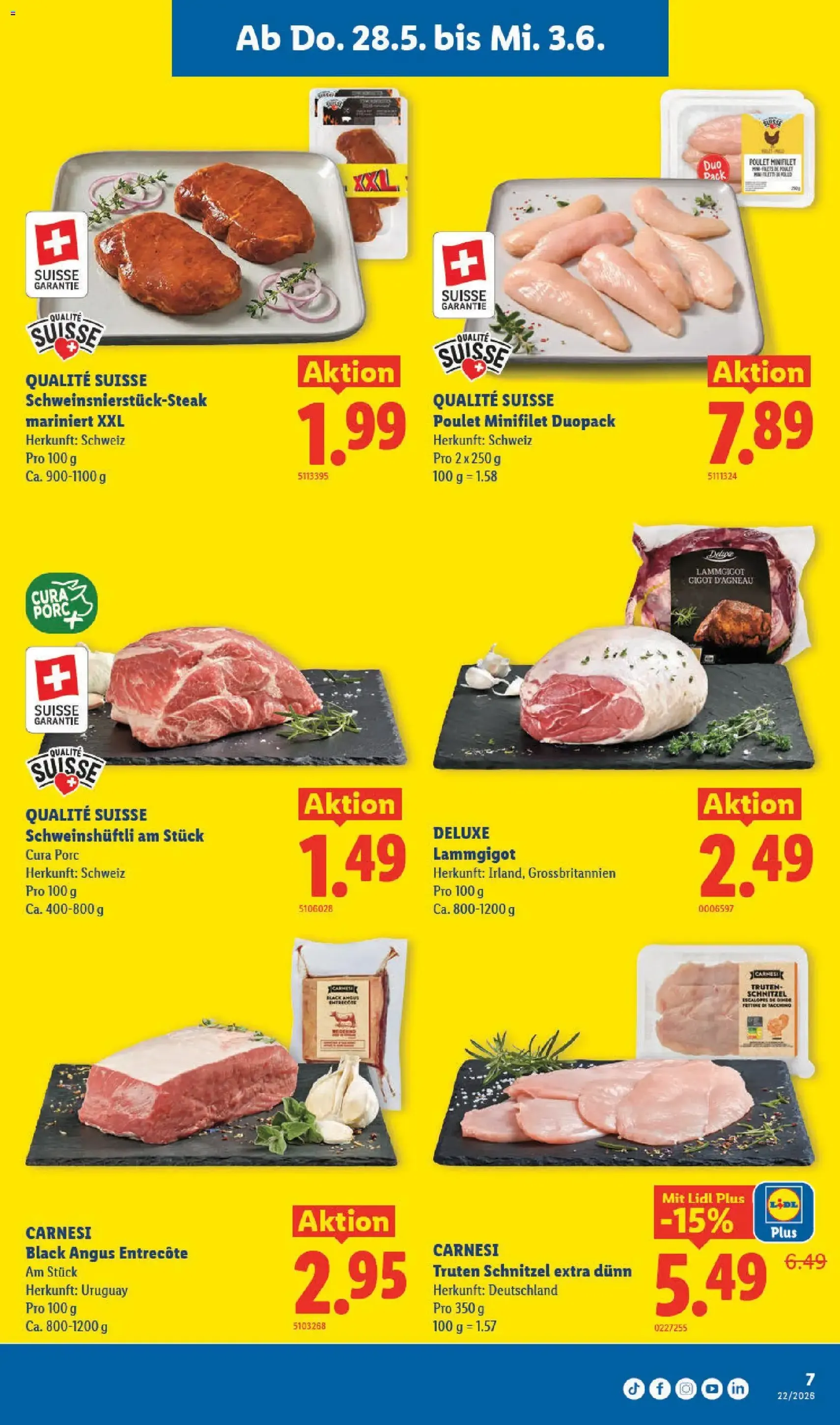 Lidl aktionen - Gültiger Prospekt ab 28.05.2026, Seite 7 von insgesamt 32