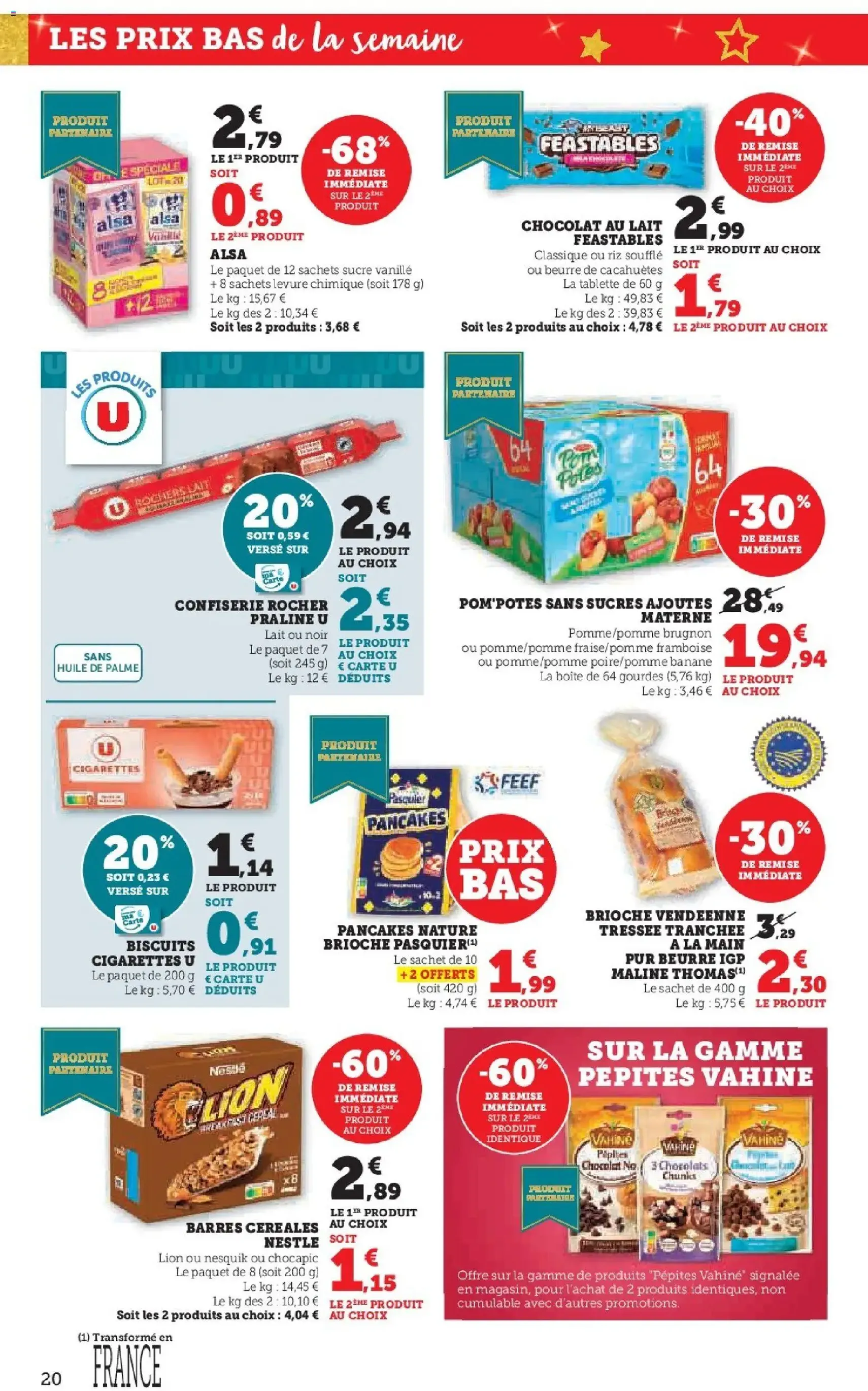 Super U - Les prix bas de la semaine - brochure valable à partir du 02/12/2025, page 20 sur 40