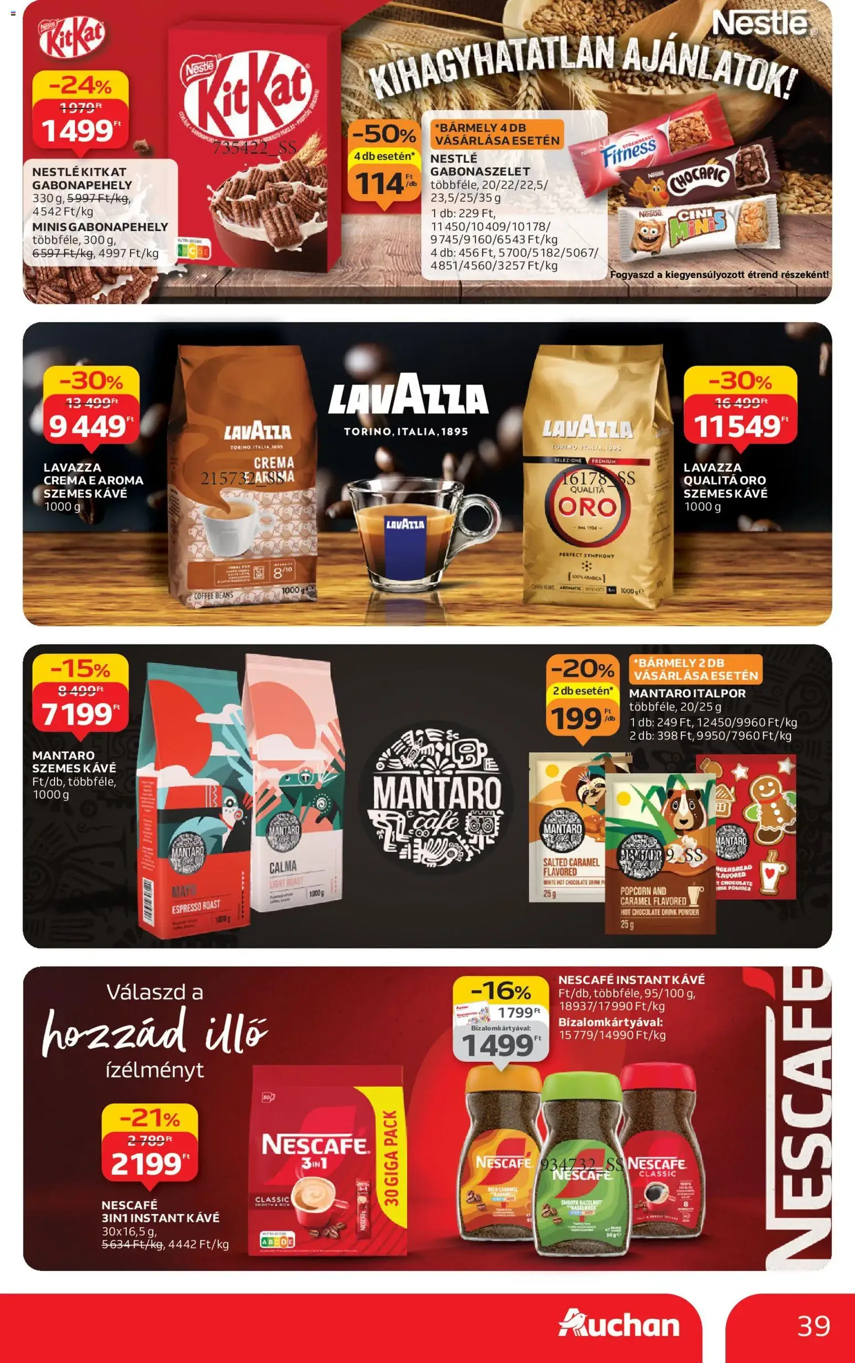Auchan Akciós újság - 2025.12.04. érvényes szórólap 39 oldal 92 oldalból
