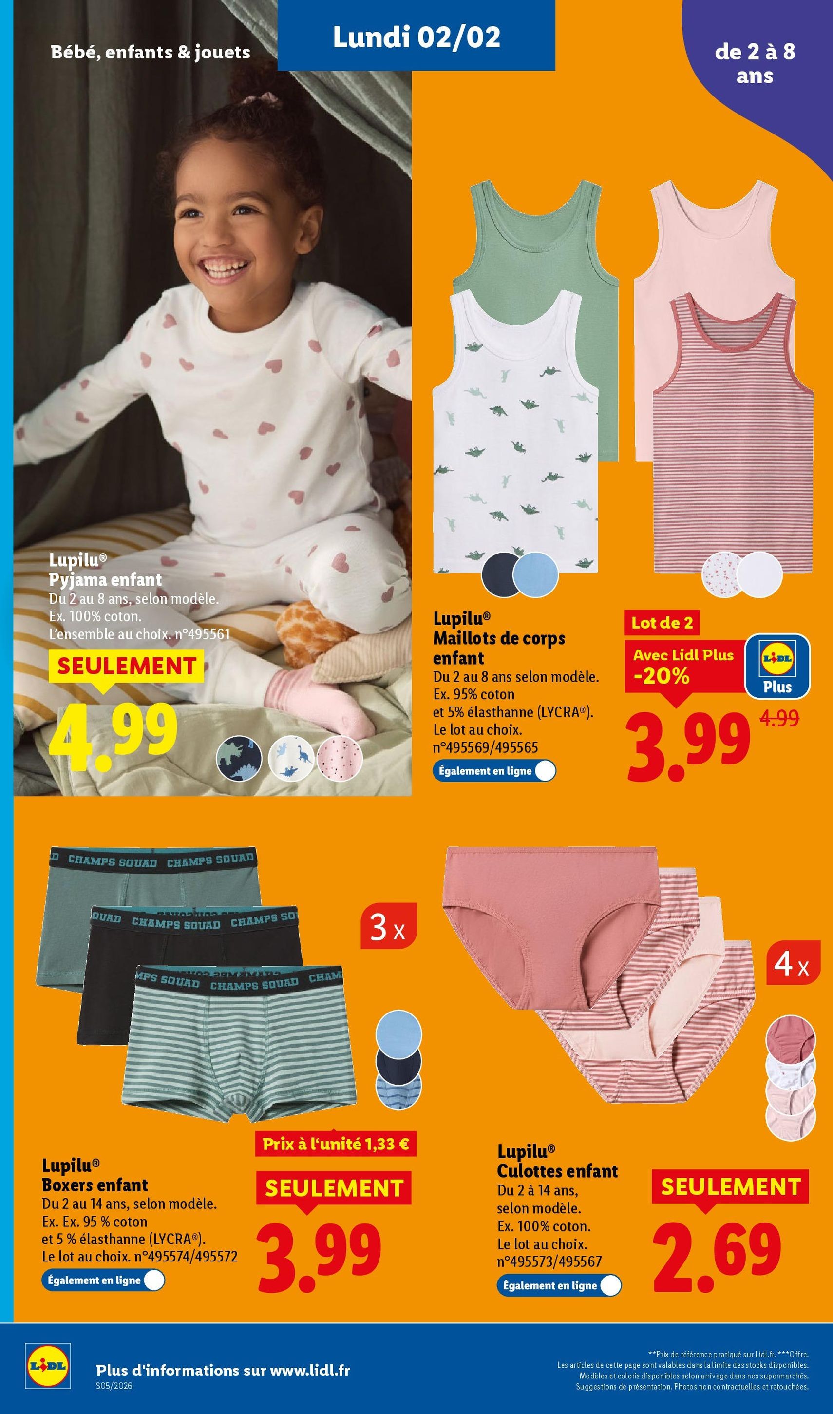 LIDL catalogue semaine 5 - brochure valable à partir du 29/01/2026, page 56 sur 75