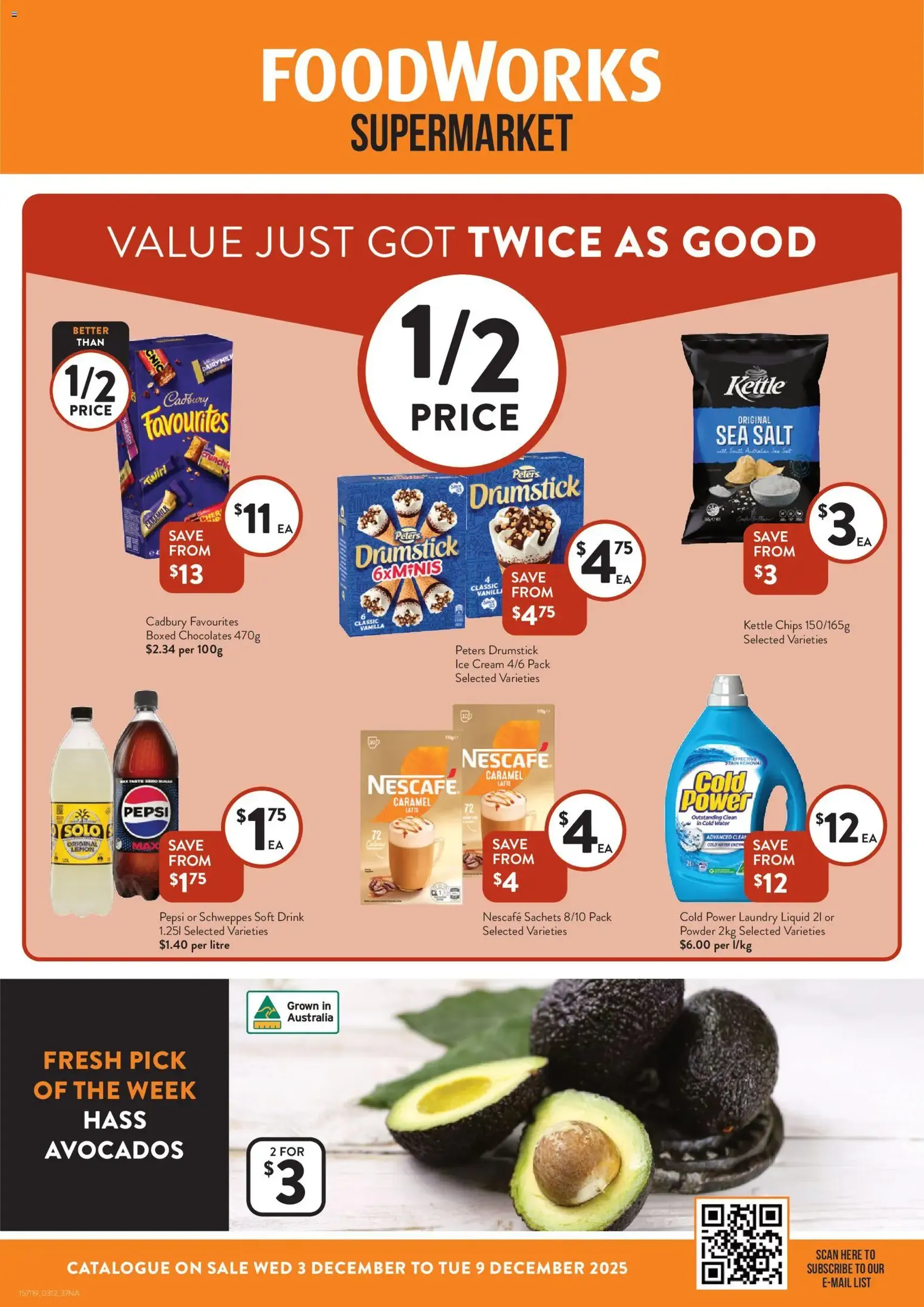 Foodworks Catalogue - valid flyer from 03/12/2025, page 1 of 37