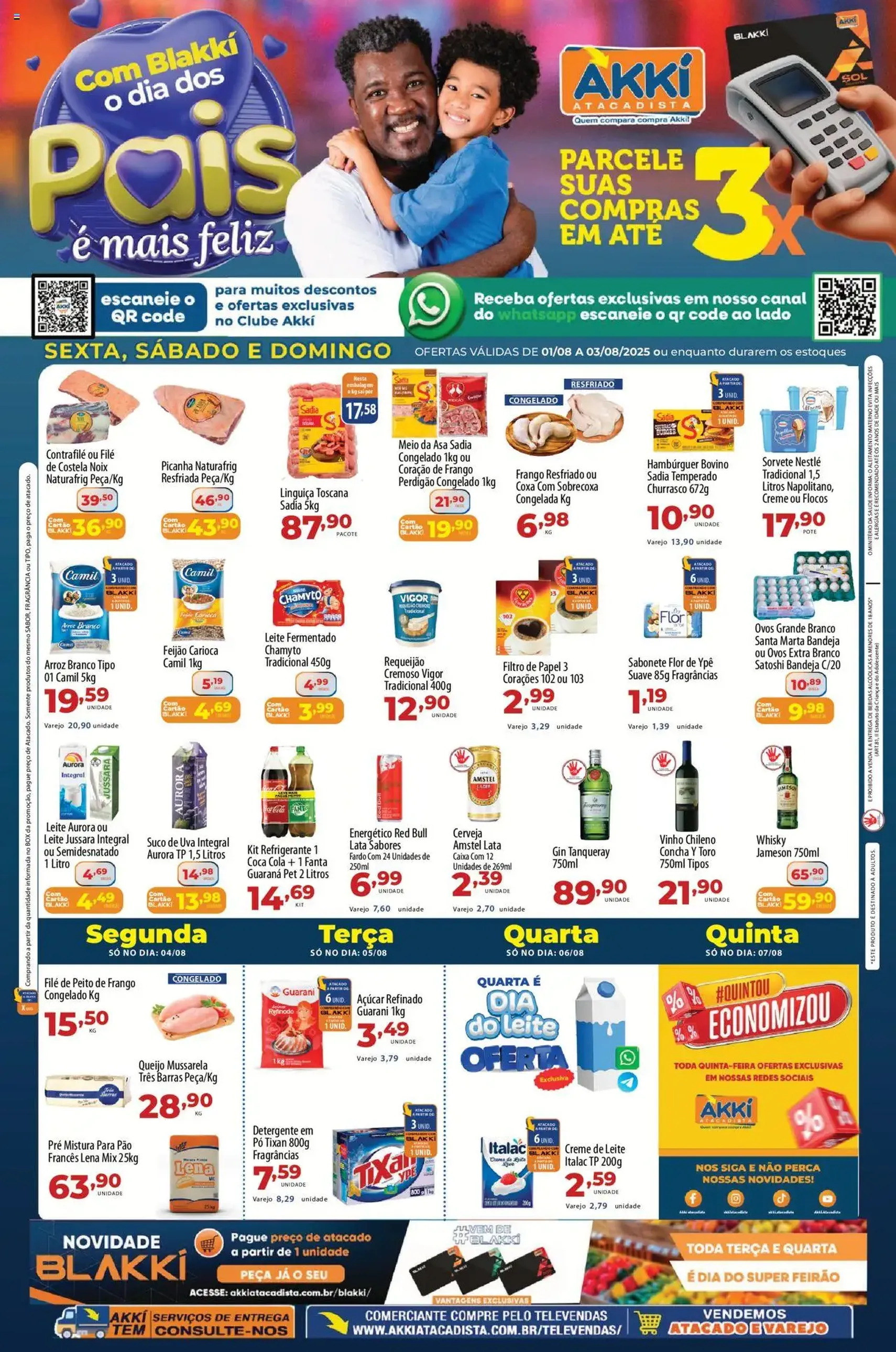 Akki Atacadista - Ofertas da semana - folheto válido a partir de 01/08/2025 página 1 de 1