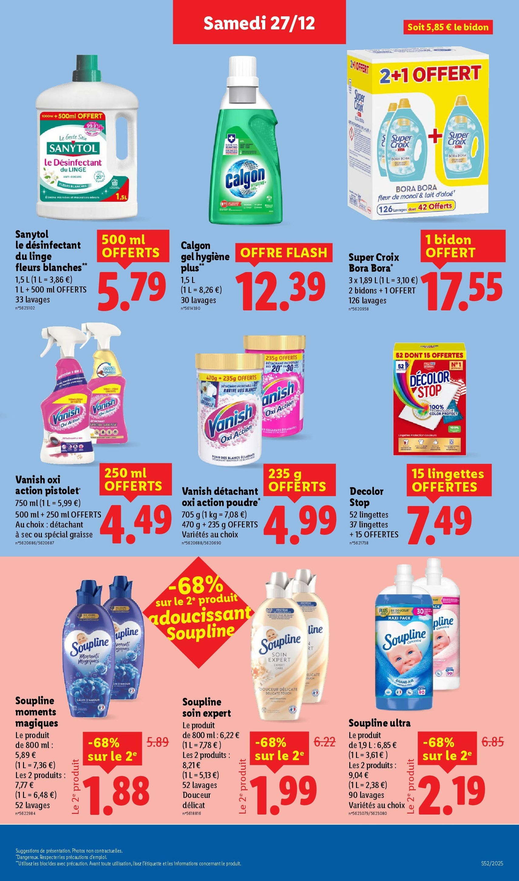 LIDL catalogue semaine 52 - brochure valable à partir du 27/12/2025, page 33 sur 84
