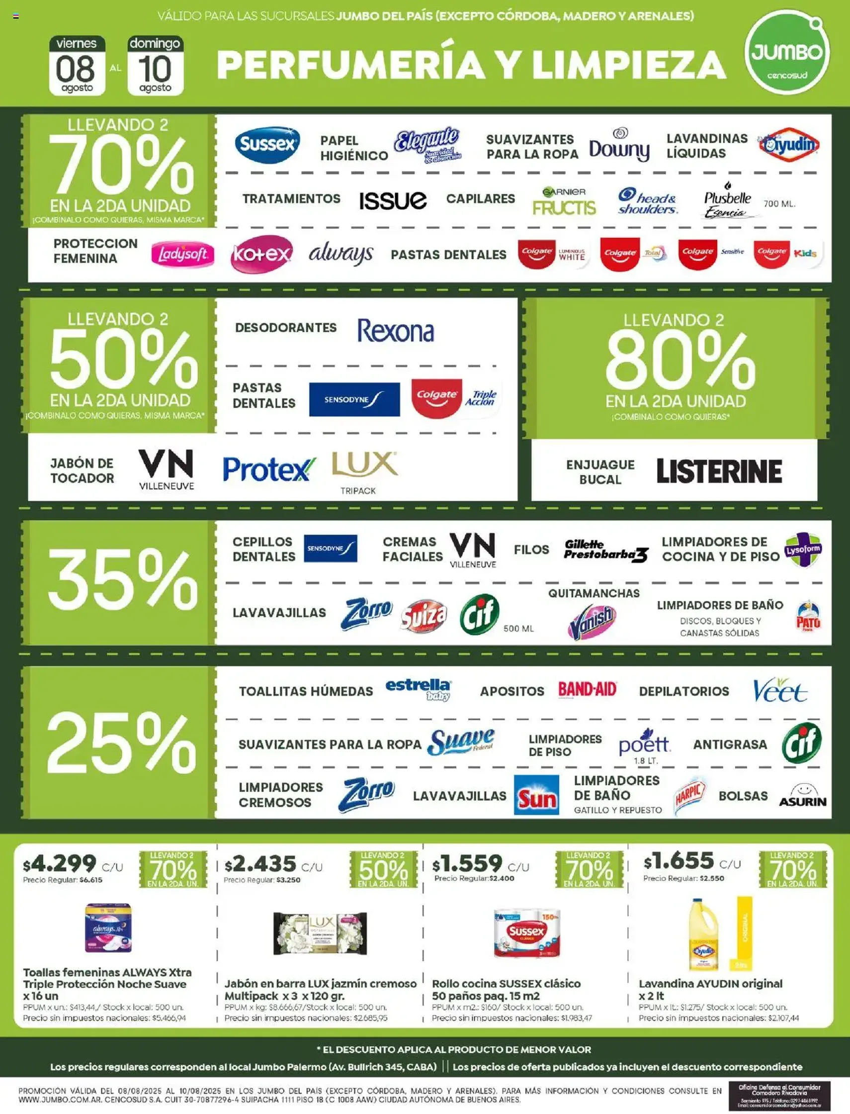 Jumbo ofertas - folleto válido desde 08/08/2025 página 6 de 7 Jumbo ofertas - folleto válido desde 08/08/2025 página 6 de 7