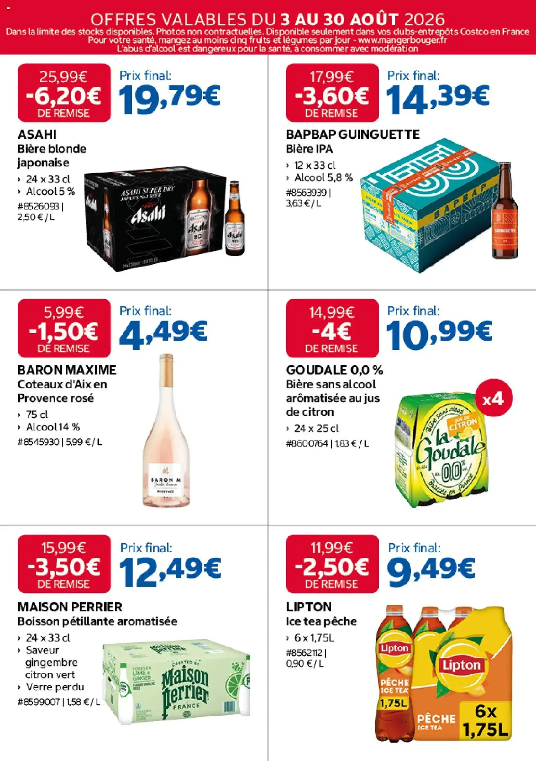 Costco catalogue - brochure valable à partir du 03/08/2026, page 12 sur 20