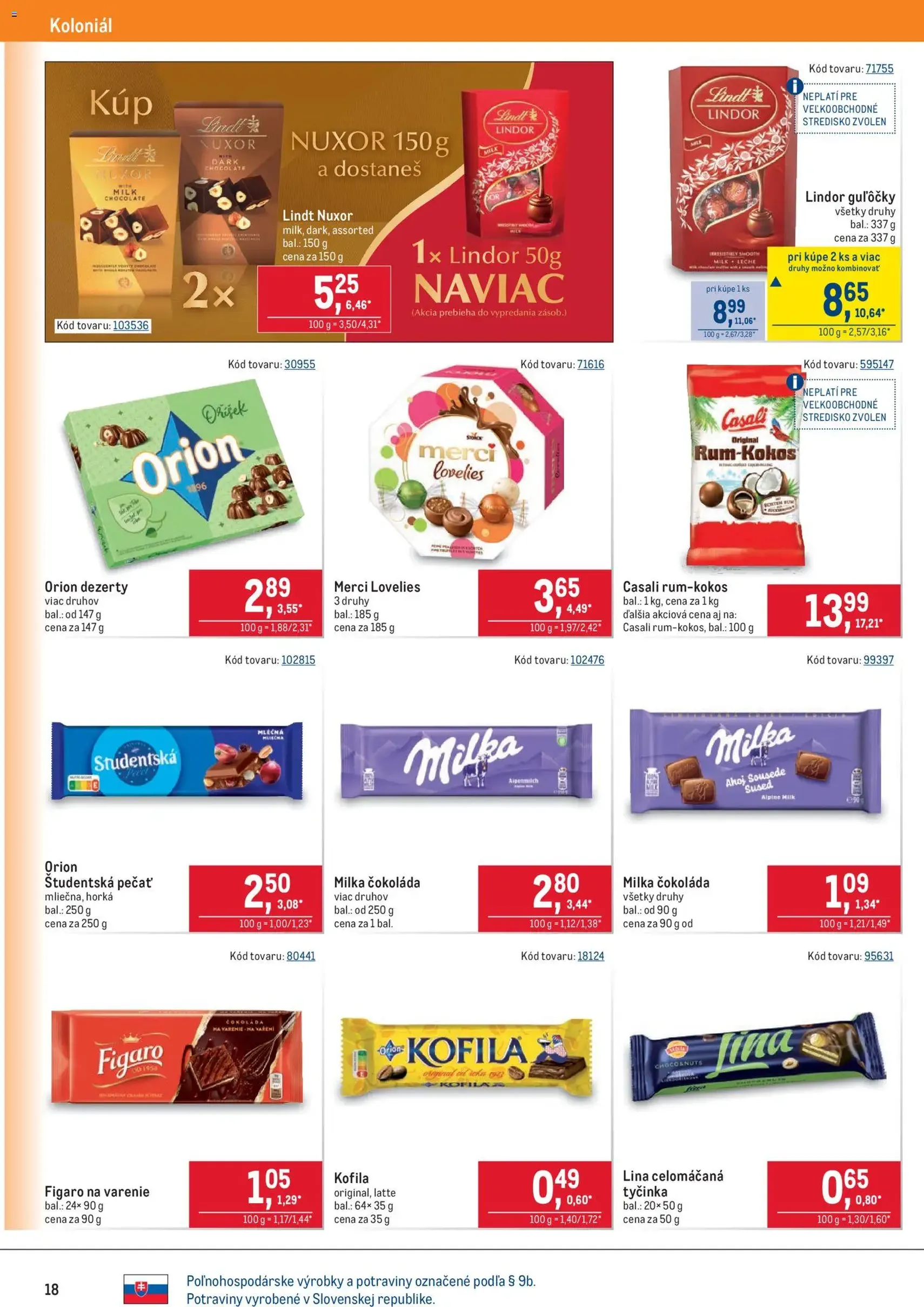 Metro leták - platný leták od 11.03.2026 strana 18 z 40